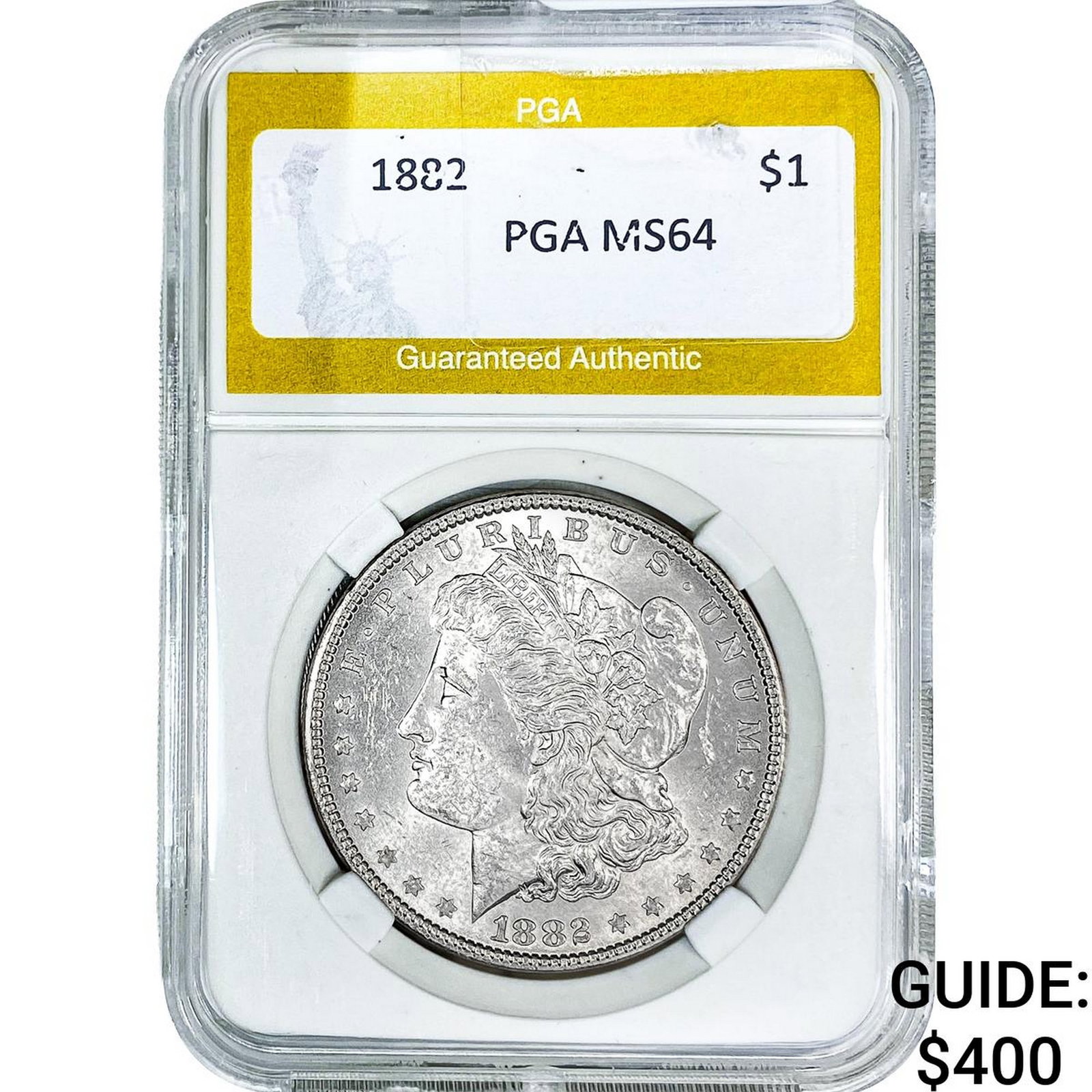 1882 Morgan Silver Dollar PGA MS64 (1 of 2)