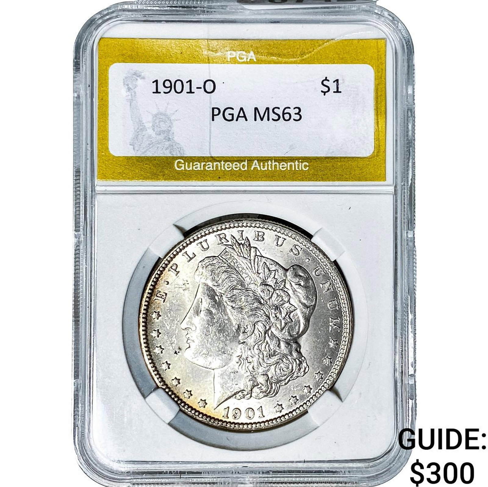 1901-O Morgan Silver Dollar PGA MS63 (1 of 2)