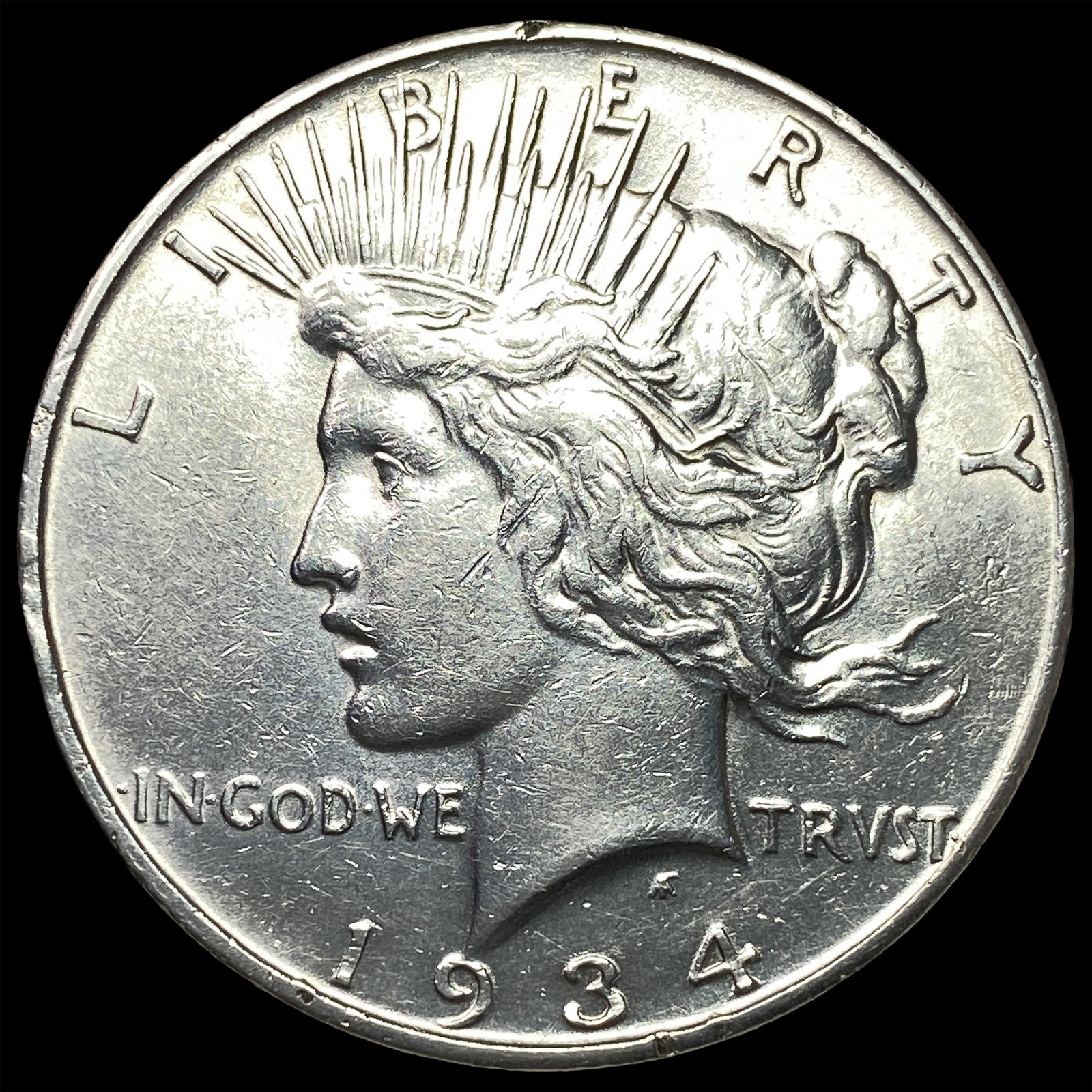 1934 Silver Peace Dollar UNCIRCULATED (1 of 2)