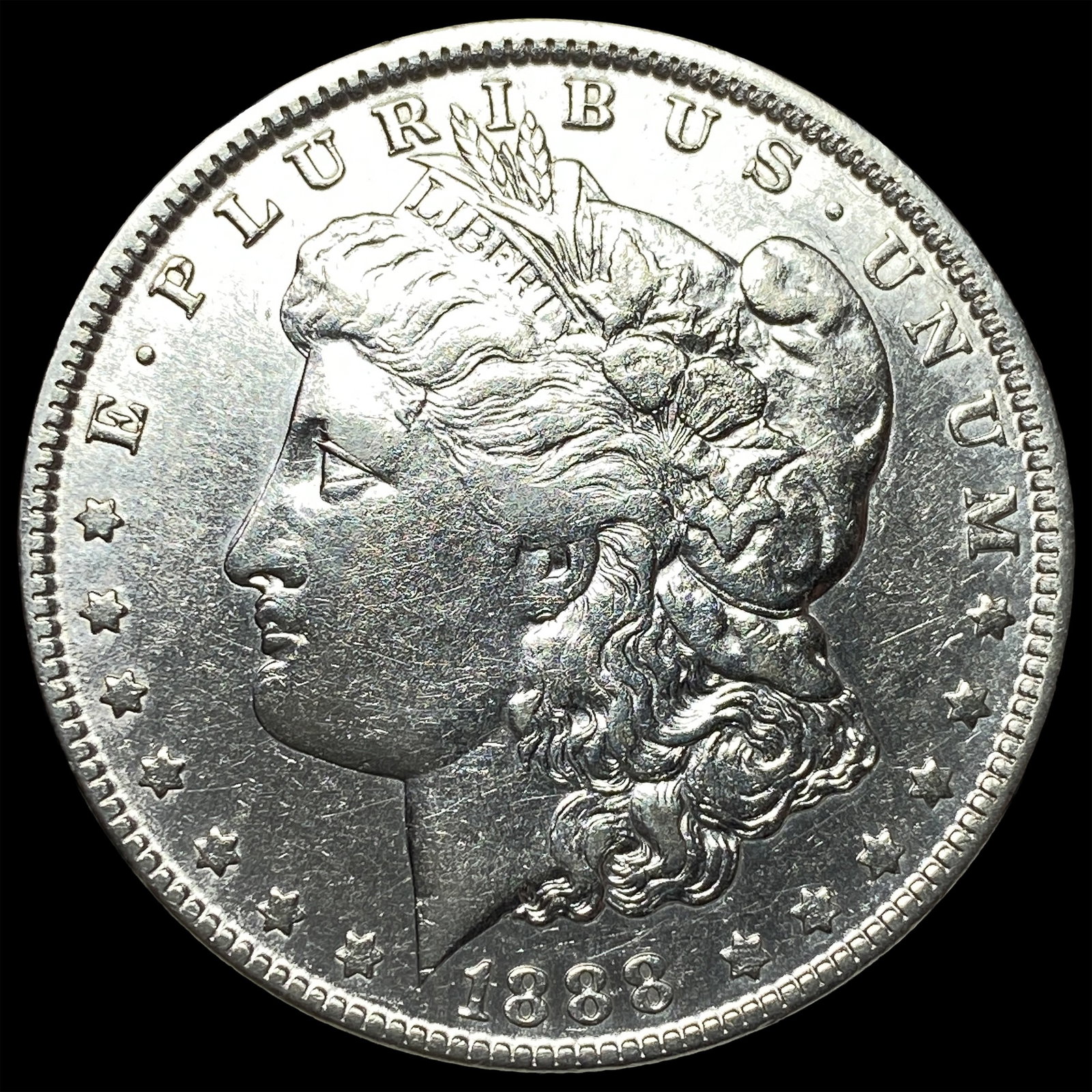 1888-O Silver Morgan Dollar CHOICE AU (1 of 2)