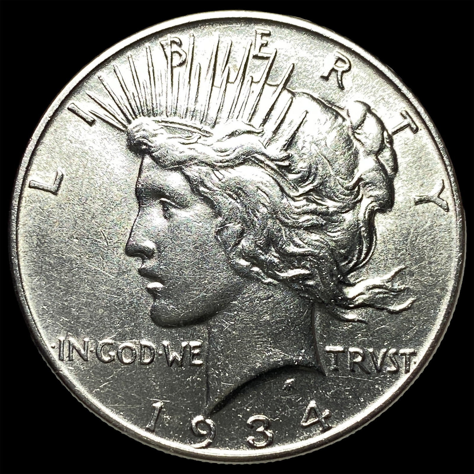 1934 Silver Peace Dollar UNCIRCULATED (1 of 2)