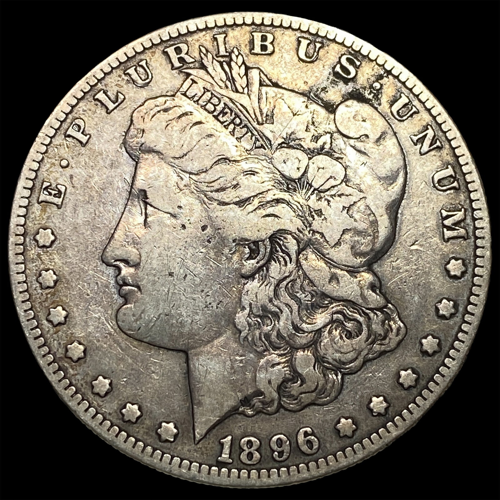1896-S Silver Morgan Dollar LIGHTLY CIRCULATED: 1896-S Silver Morgan Dollar LIGHTLY CIRCULATED