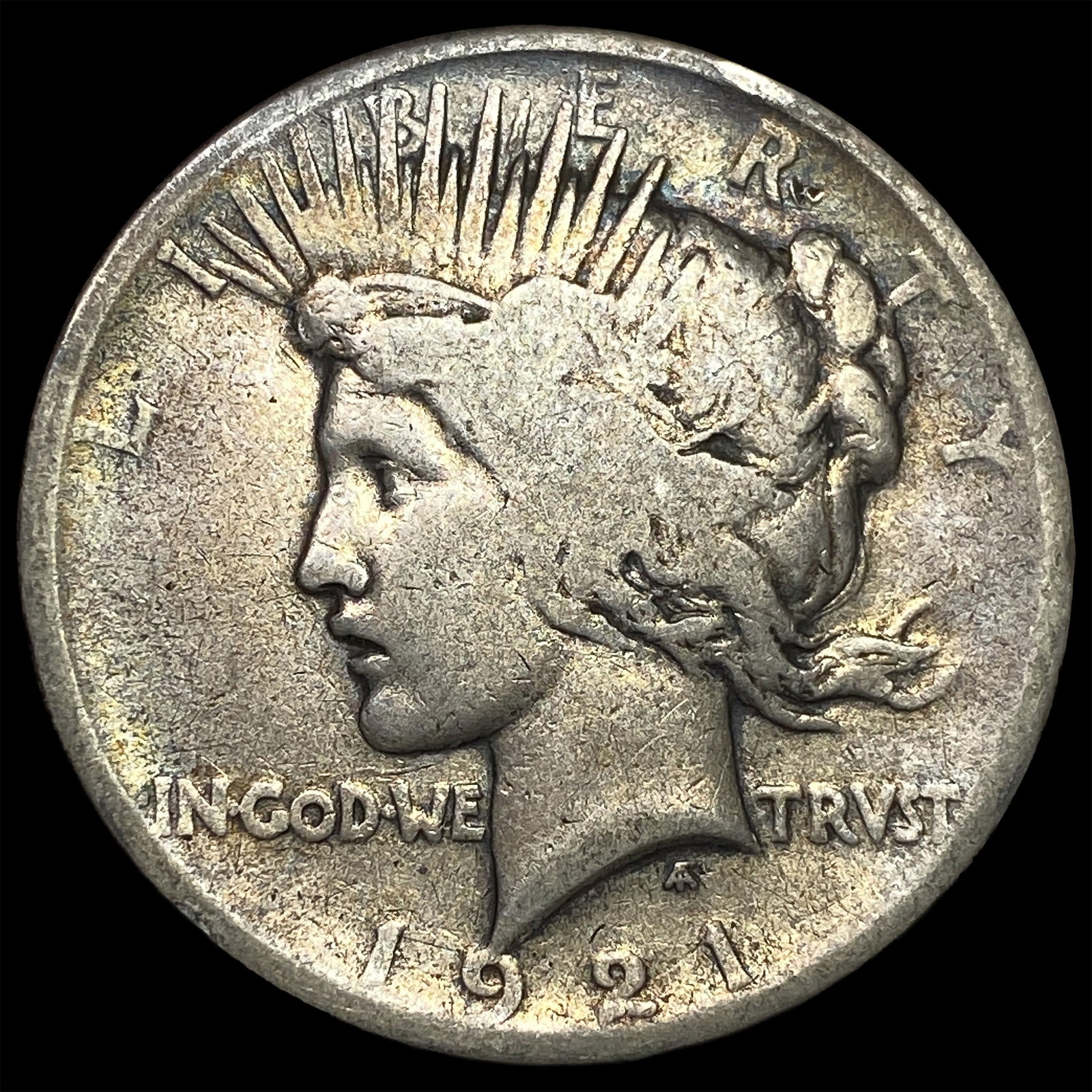 1921 Silver Peace Dollar LIGHTLY CIRCULATED: 1921 Silver Peace Dollar LIGHTLY CIRCULATED
