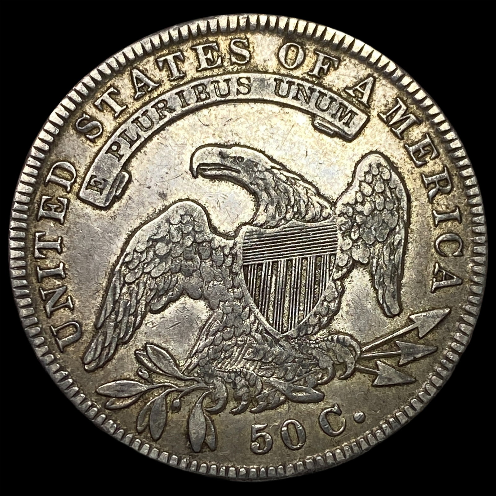 1834 Capped Bust Half Dollar CLOSELY UNCIRCULATED - 2