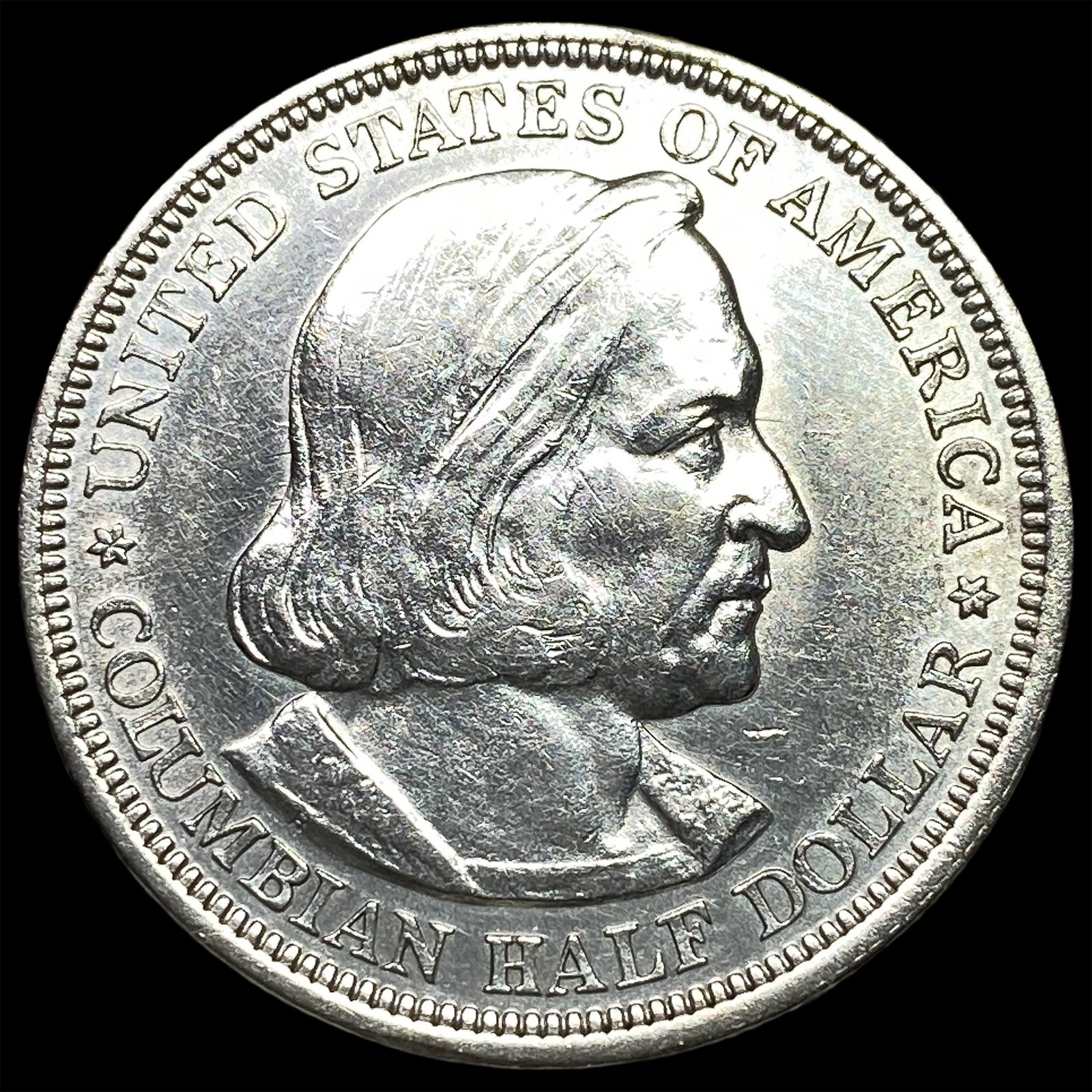 1892 Silver Columbian Half Dollar UNCIRCULATED (1 of 2)