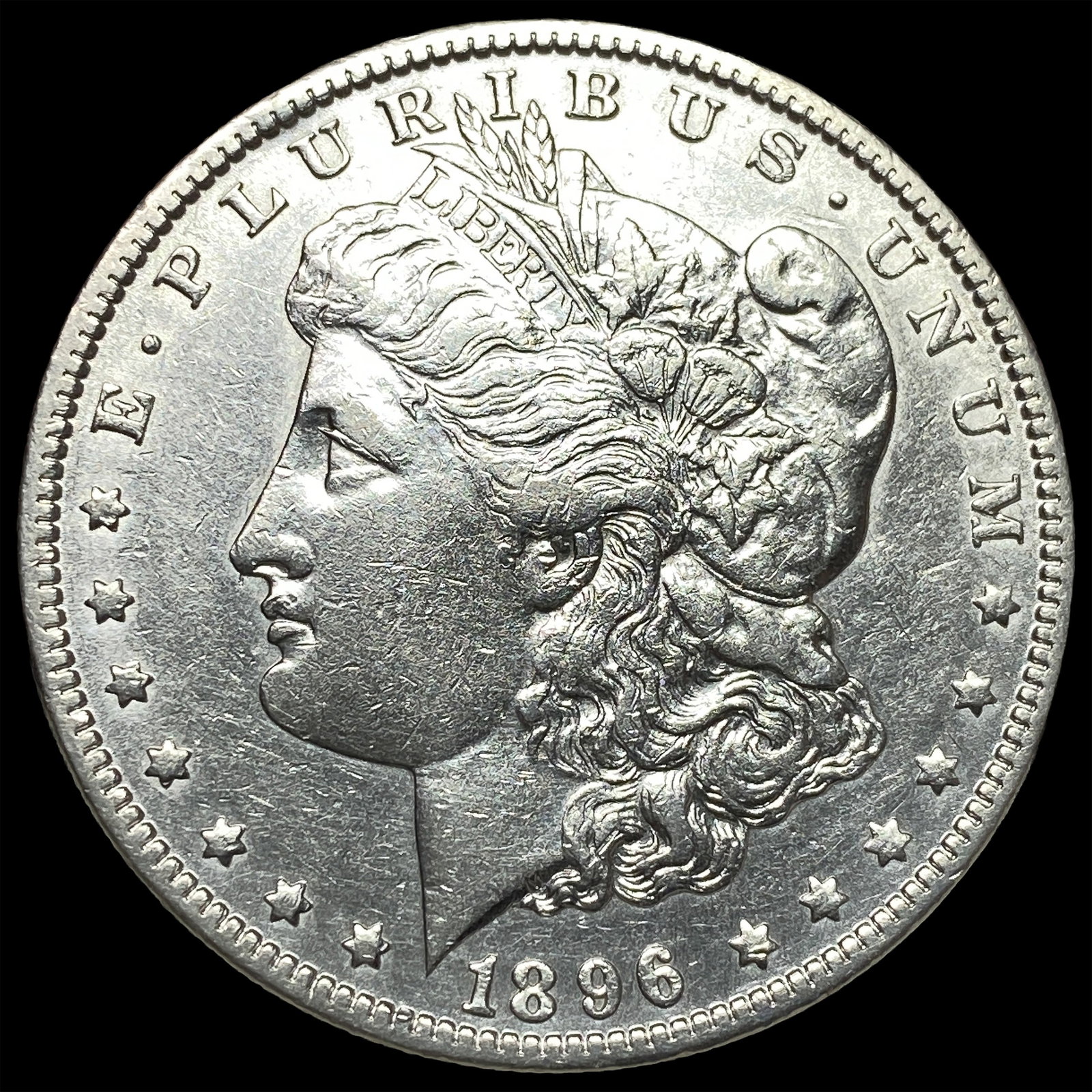 1896-O Silver Morgan Dollar CLOSELY UNCIRCULATED: 1896-O Silver Morgan Dollar CLOSELY UNCIRCULATED