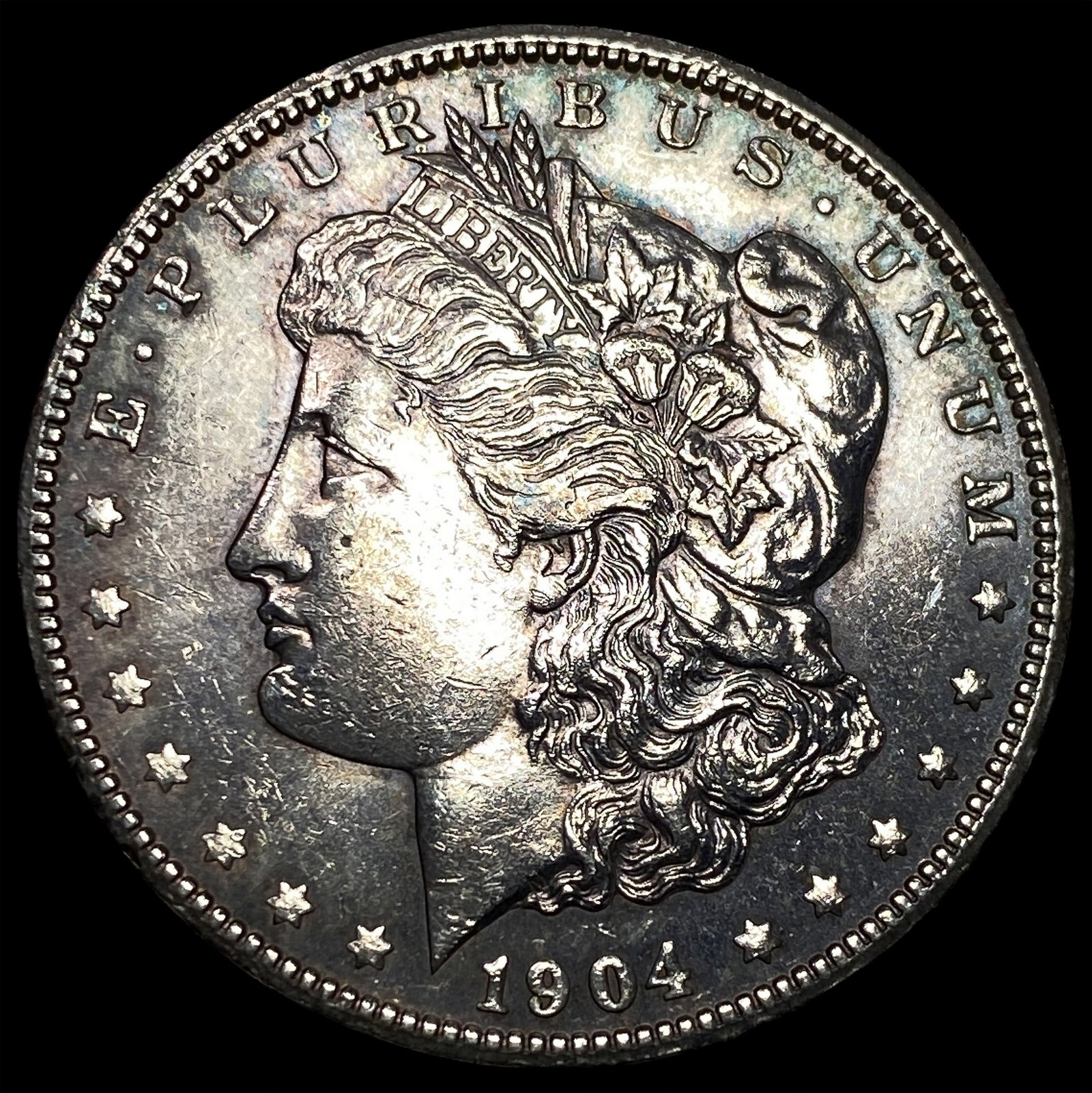 1904-O Silver Morgan Dollar CLOSELY UNCIRCULATED: 1904-O Silver Morgan Dollar CLOSELY UNCIRCULATED
