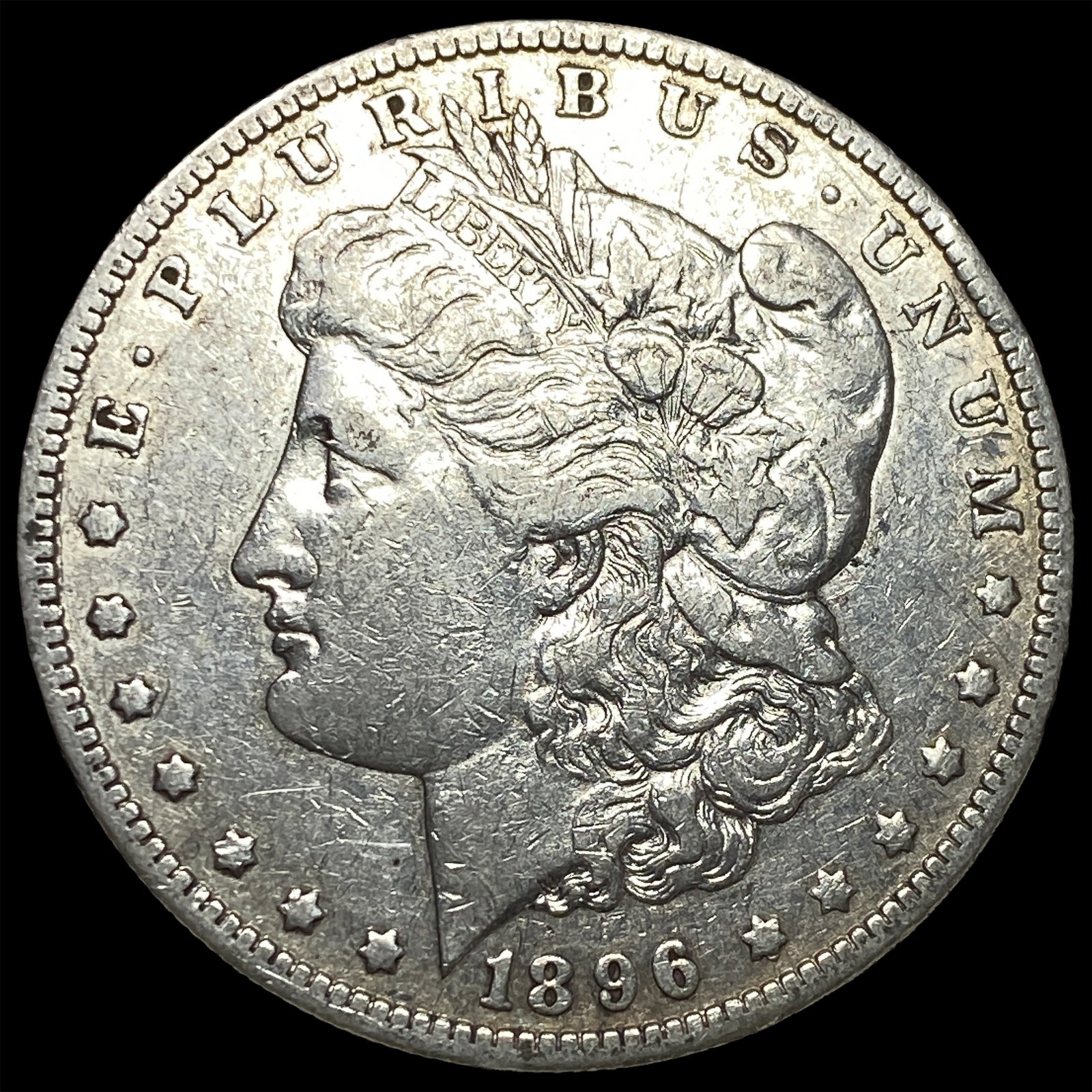 1896-O Silver Morgan Dollar CLOSELY UNCIRCULATED: 1896-O Silver Morgan Dollar CLOSELY UNCIRCULATED