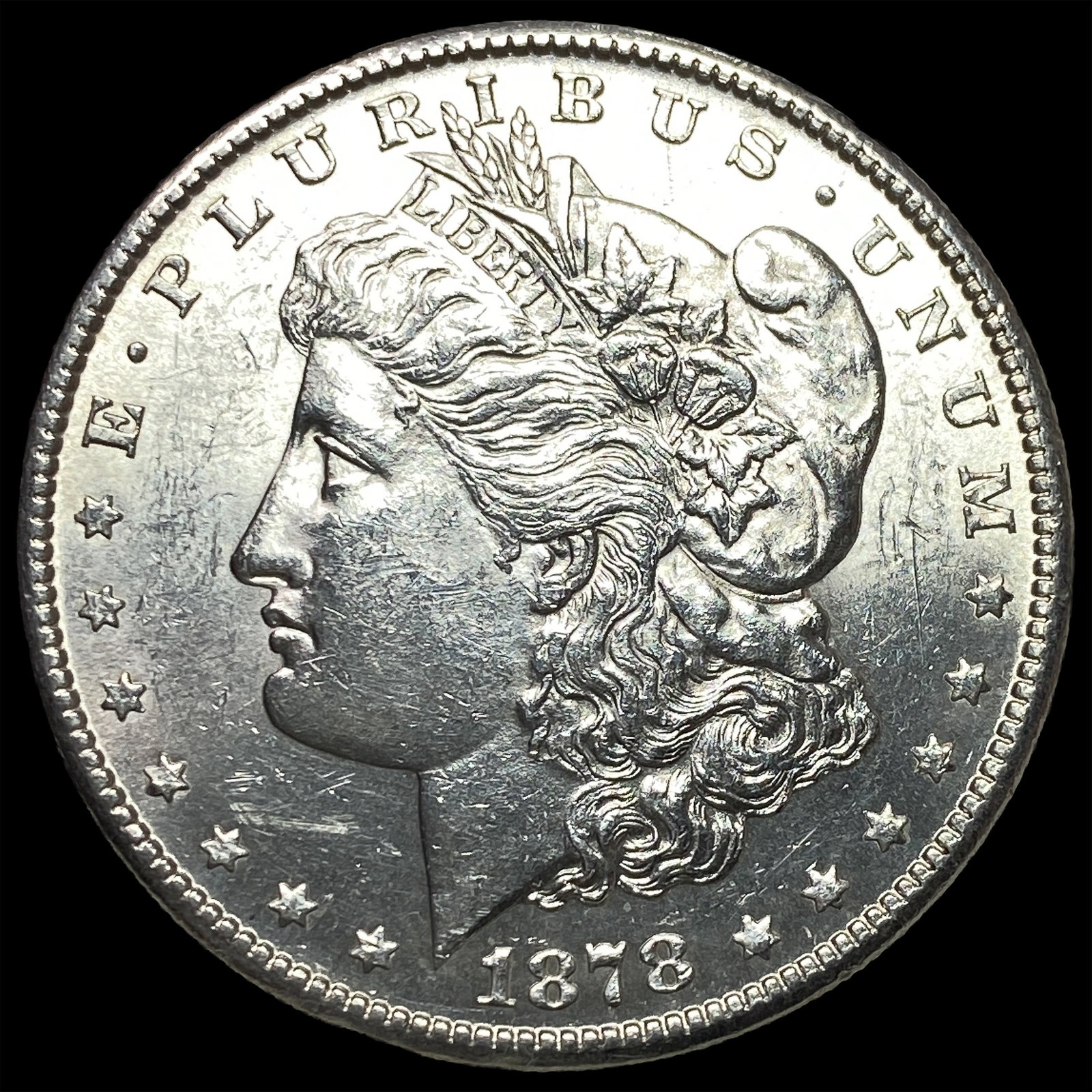 1878-S Silver Morgan Dollar UNCIRCULATED: 1878-S Silver Morgan Dollar UNCIRCULATED