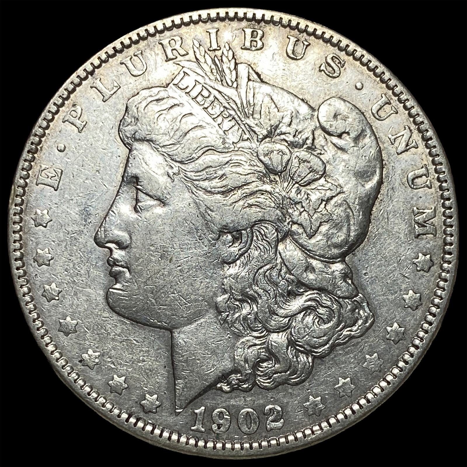 1902-S Silver Morgan Dollar CLOSELY UNCIRCULATED: 1902-S Silver Morgan Dollar CLOSELY UNCIRCULATED
