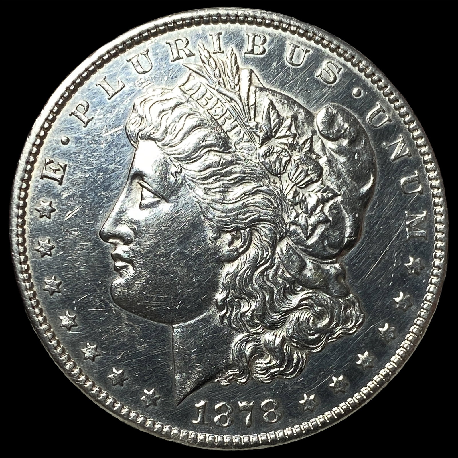 1878-CC Silver Morgan Dollar UNCIRCULATED (1 of 2)