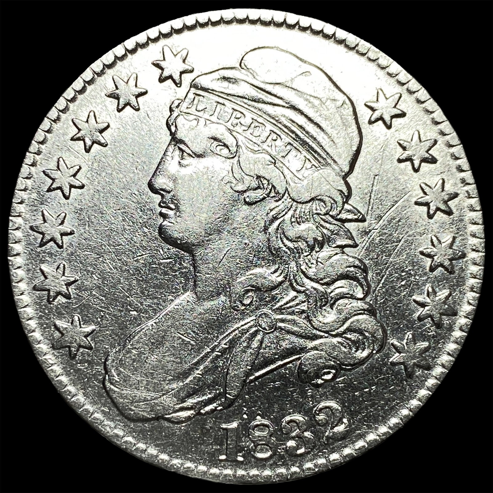 1822 Capped Bust Half Dollar HIGH GRADE (1 of 2)