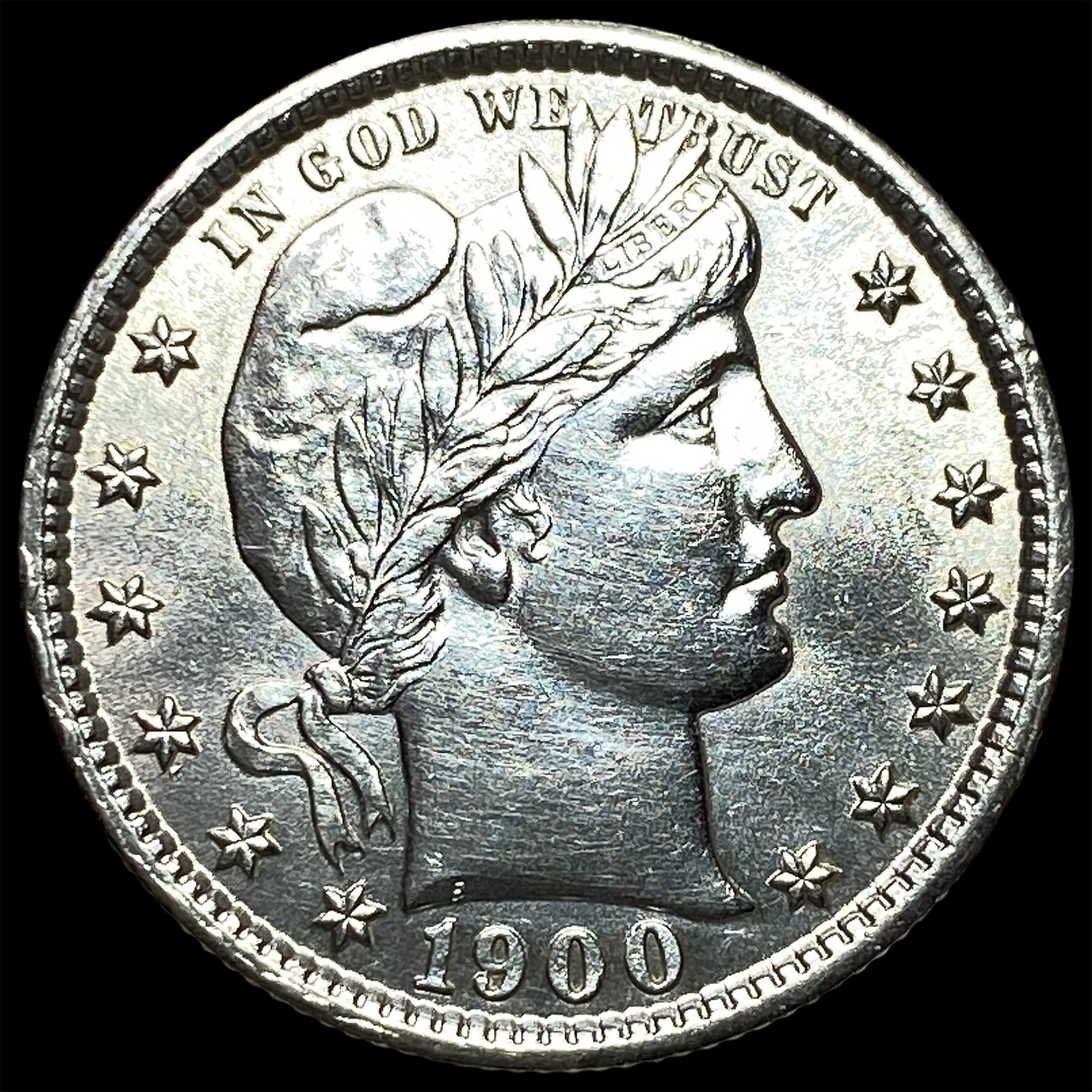 1900 Barber Silver Quarter UNCIRCULATED (1 of 2)