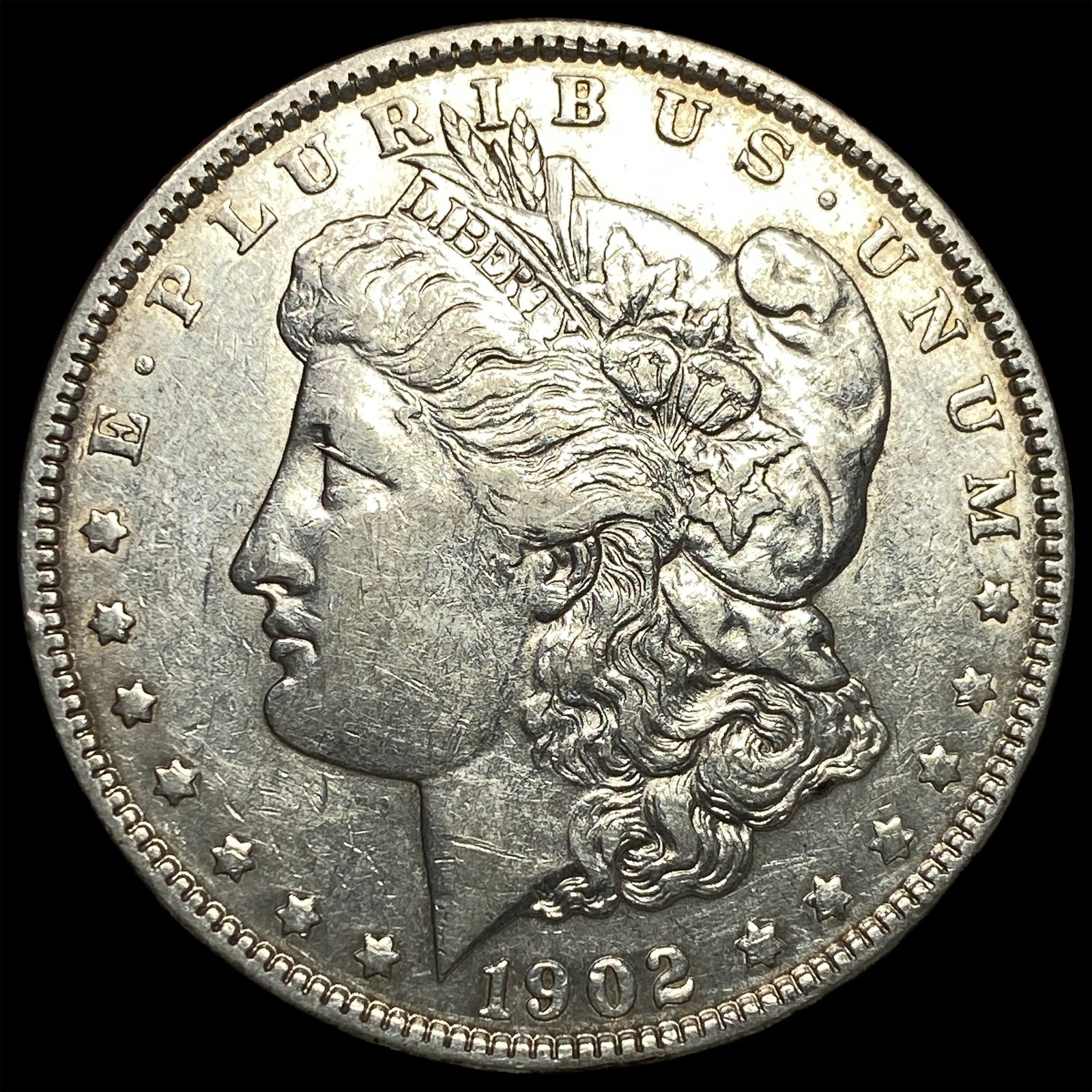 1902 Morgan Silver Dollar CLOSELY UNCIRCULATED: 1902 Morgan Silver Dollar CLOSELY UNCIRCULATED