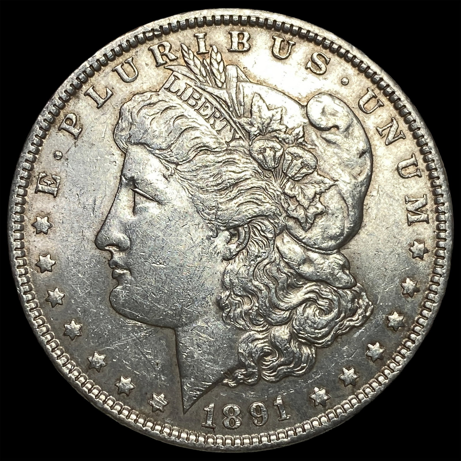 1891-S Silver Morgan Dollar UNCIRCULATED: 1891-S Silver Morgan Dollar UNCIRCULATED
