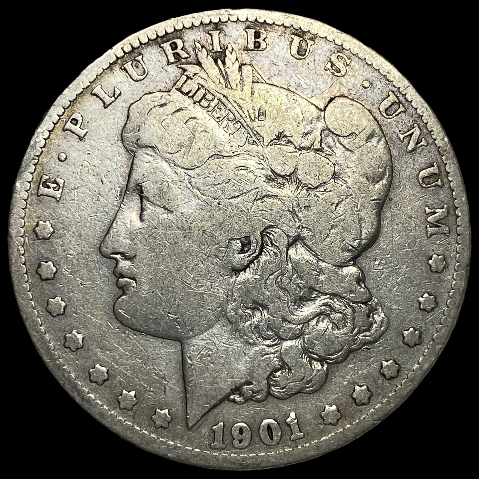 1901-S Silver Morgan Dollar CLOSELY UNCIRCULATED: 1901-S Silver Morgan Dollar CLOSELY UNCIRCULATED