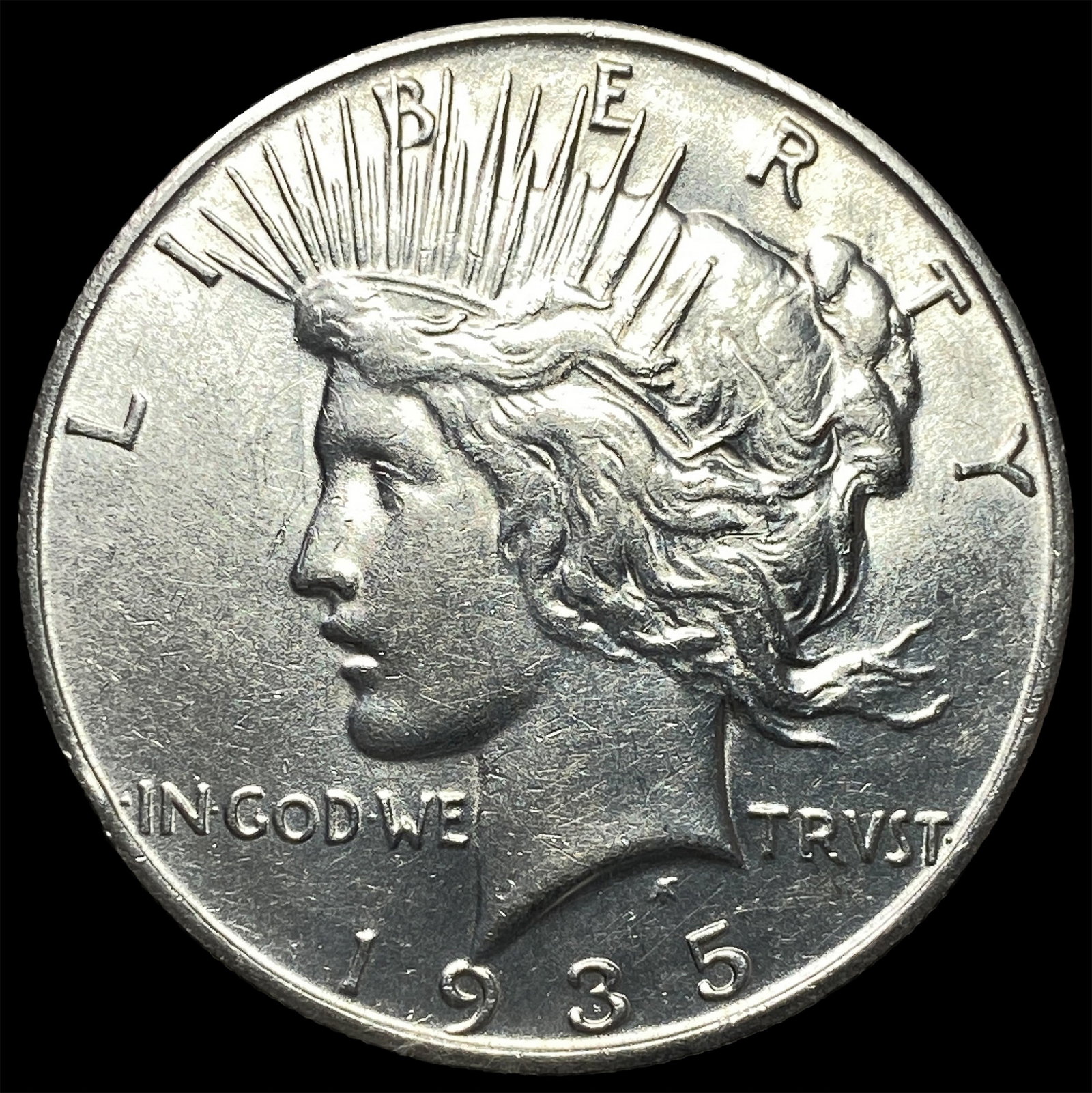 1935 Silver Peace Dollar UNCIRCULATED: 1935 Silver Peace Dollar UNCIRCULATED