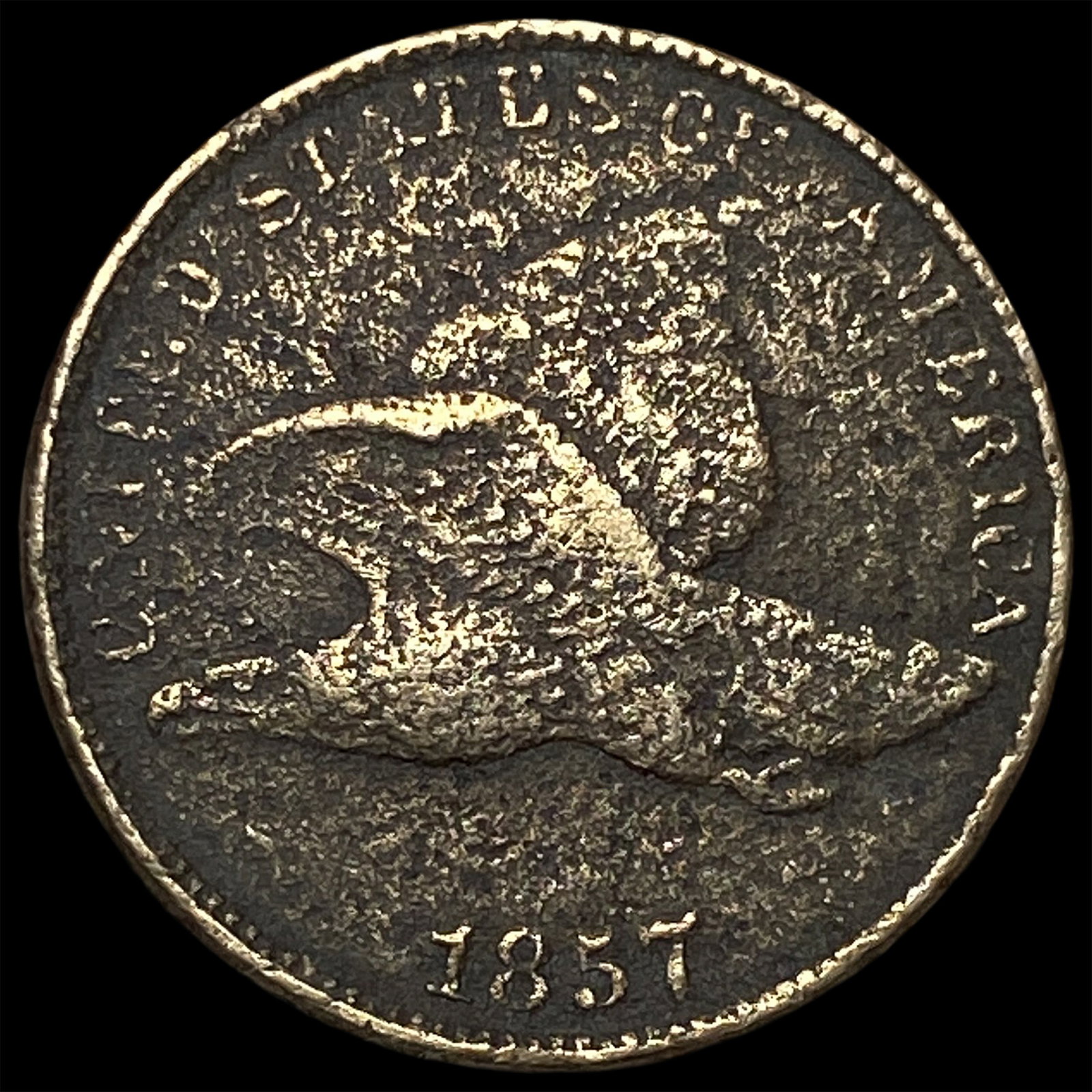 1857 Flying Eagle Cent HIGH GRADE (1 of 2)