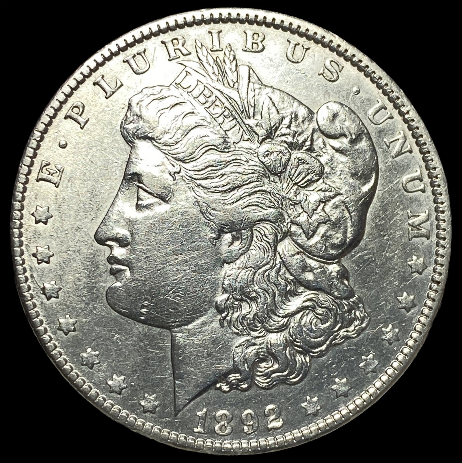 1892-O Morgan Silver Dollar CLOSELY UNCIRCULATED: 1892-O Morgan Silver Dollar CLOSELY UNCIRCULATED