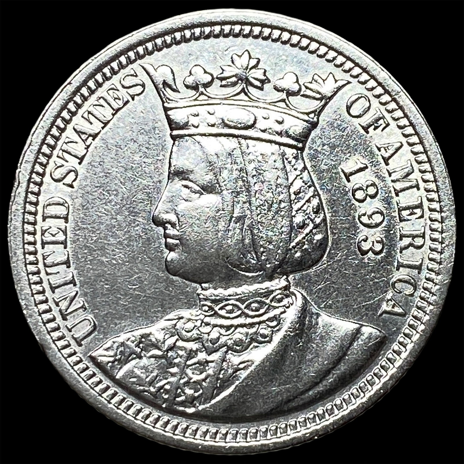 1893 Columbian Exposition Quarter Dollar UNCIRCULATED (1 of 2)