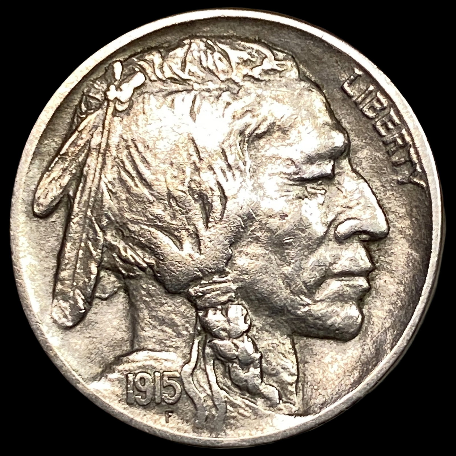 1915-D Buffalo Nickel CLOSELY UNCIRCULATED: 1915-D Buffalo Nickel CLOSELY UNCIRCULATED