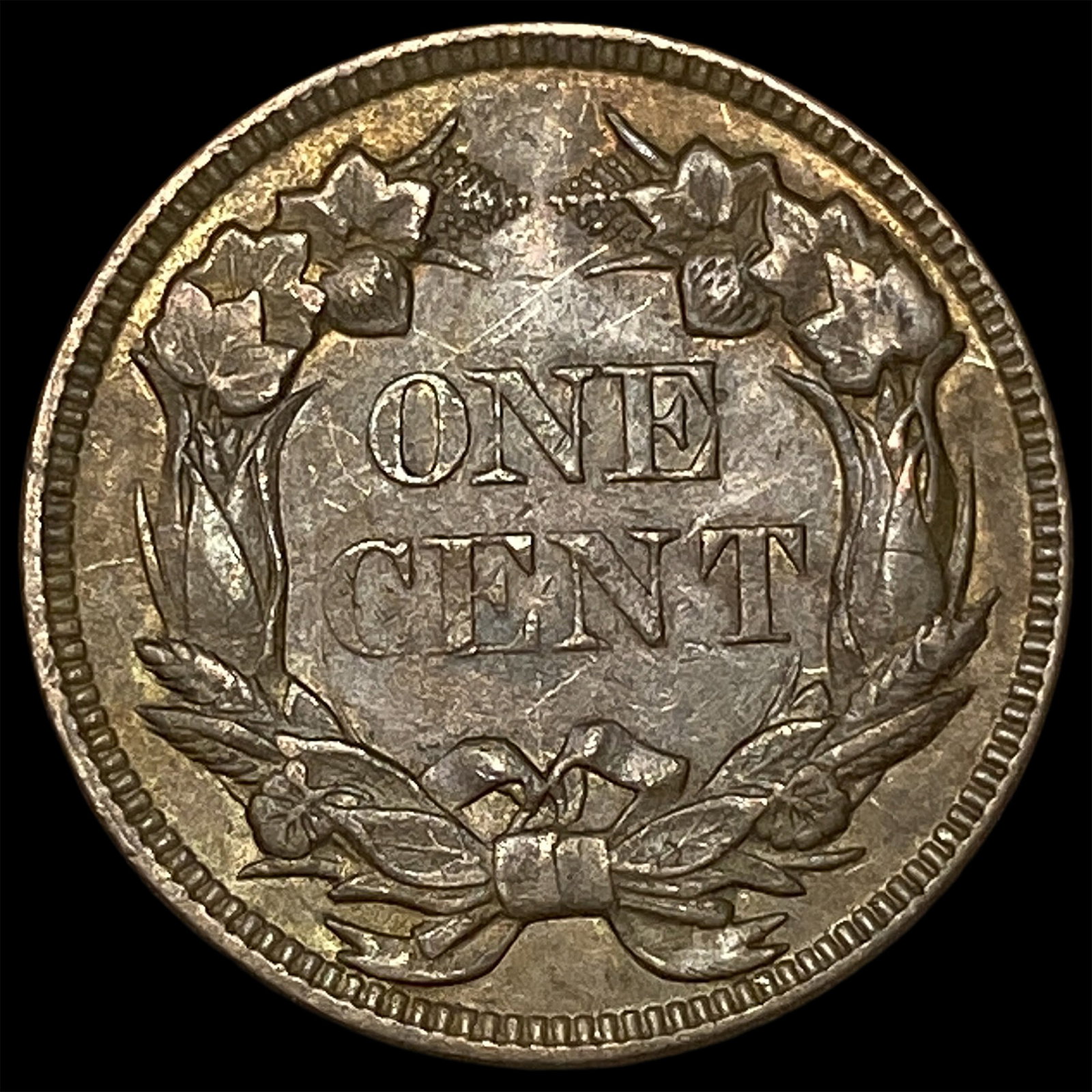 1857 Flying Eagle Cent CHOICE AU - 2