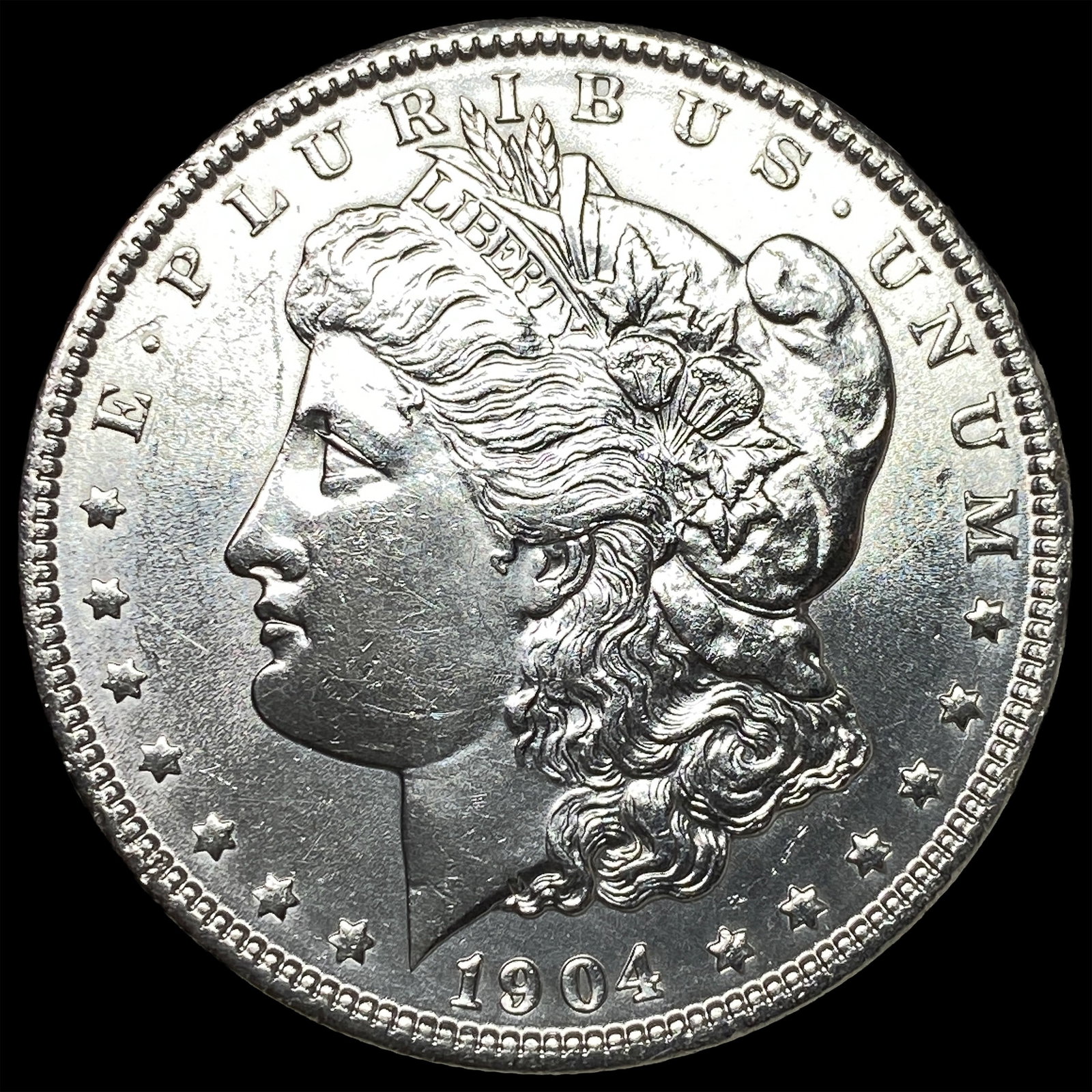 1904-O Silver Morgan Dollar UNCIRCULATED: 1904-O Silver Morgan Dollar UNCIRCULATED