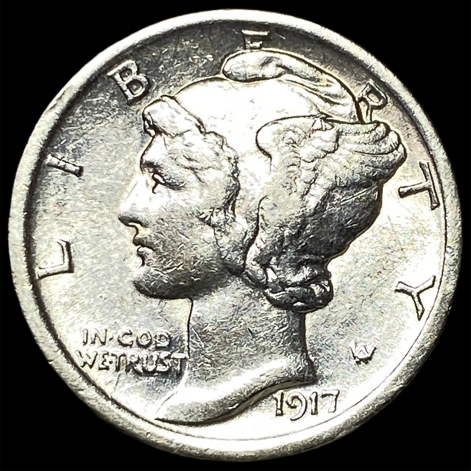 1917 Mercury Dime HIGH GRADE (1 of 2)