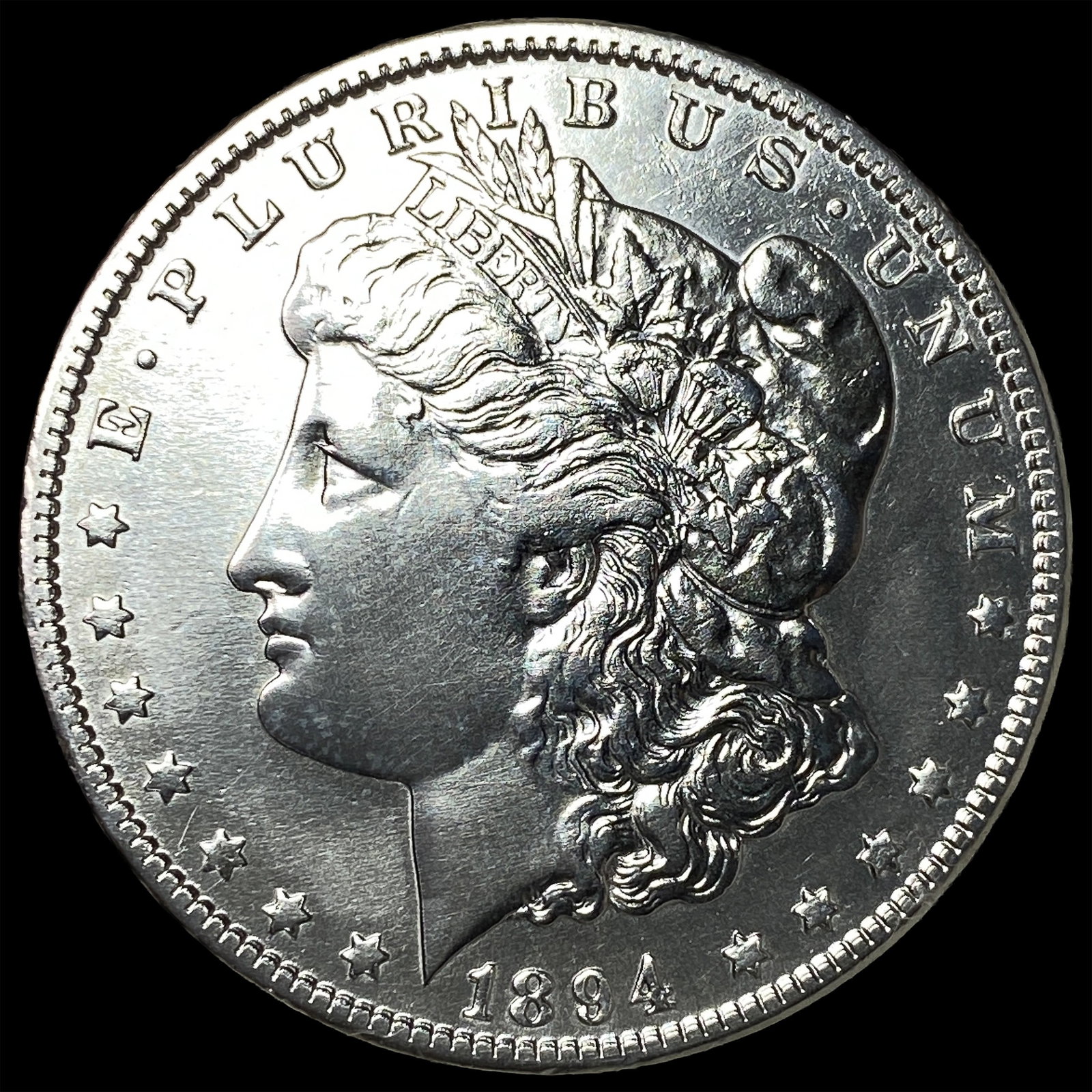 1894-O Silver Morgan Dollar CHOICE AU (1 of 2)