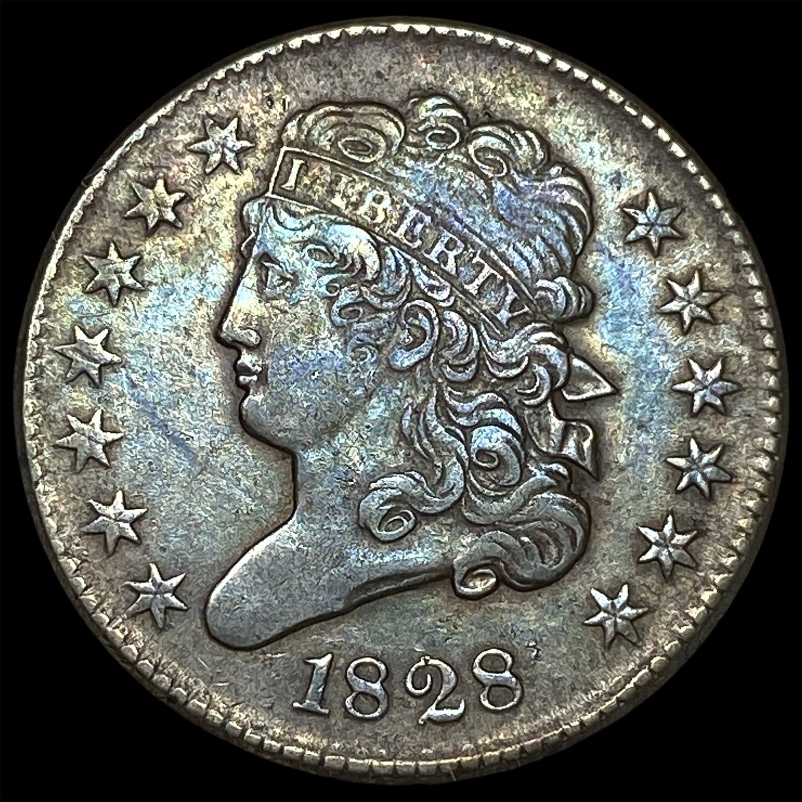 1828 Classic Head Half Cent CHOICE AU (1 of 2)