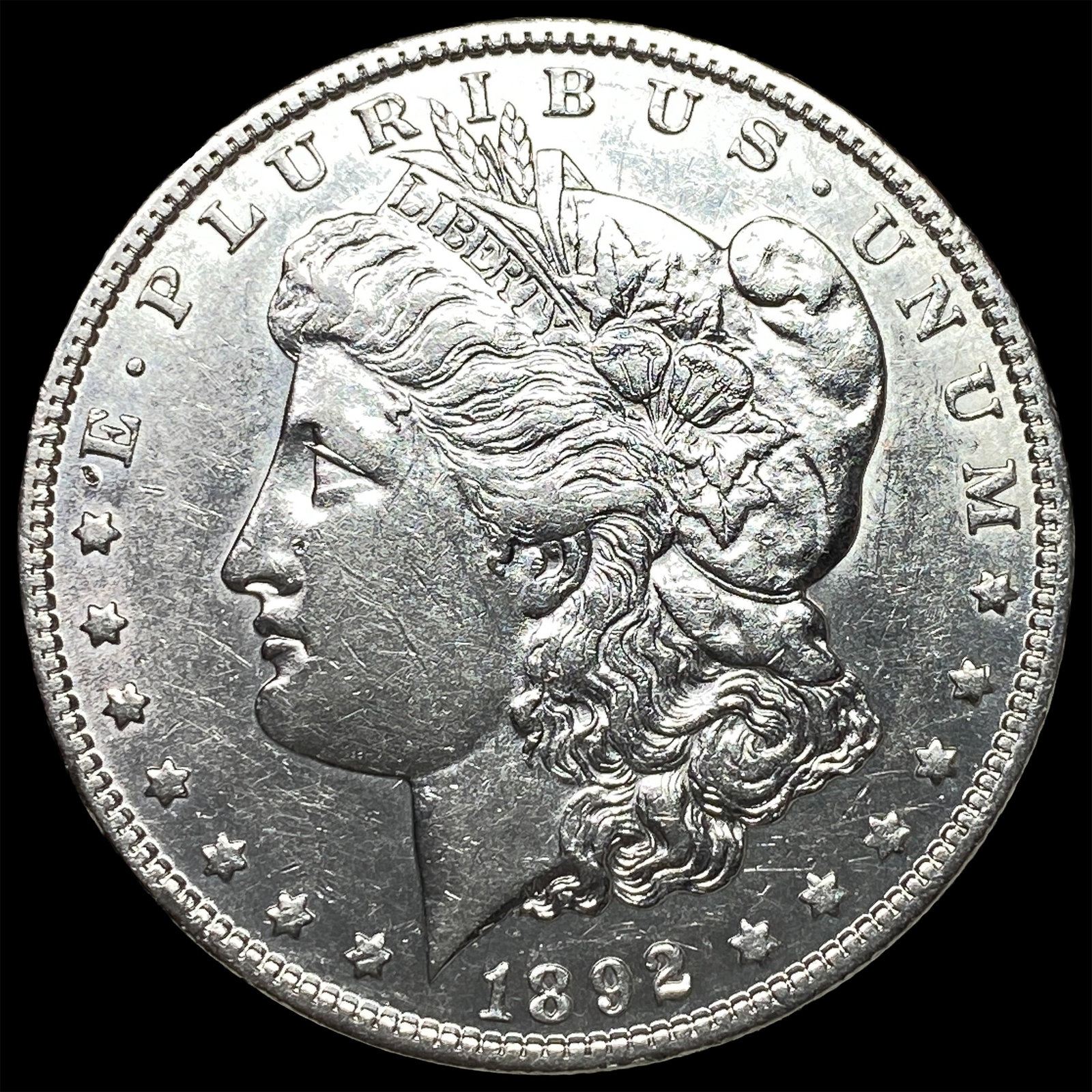 1892-S Silver Morgan Dollar UNCIRCULATED: 1892-S Silver Morgan Dollar UNCIRCULATED