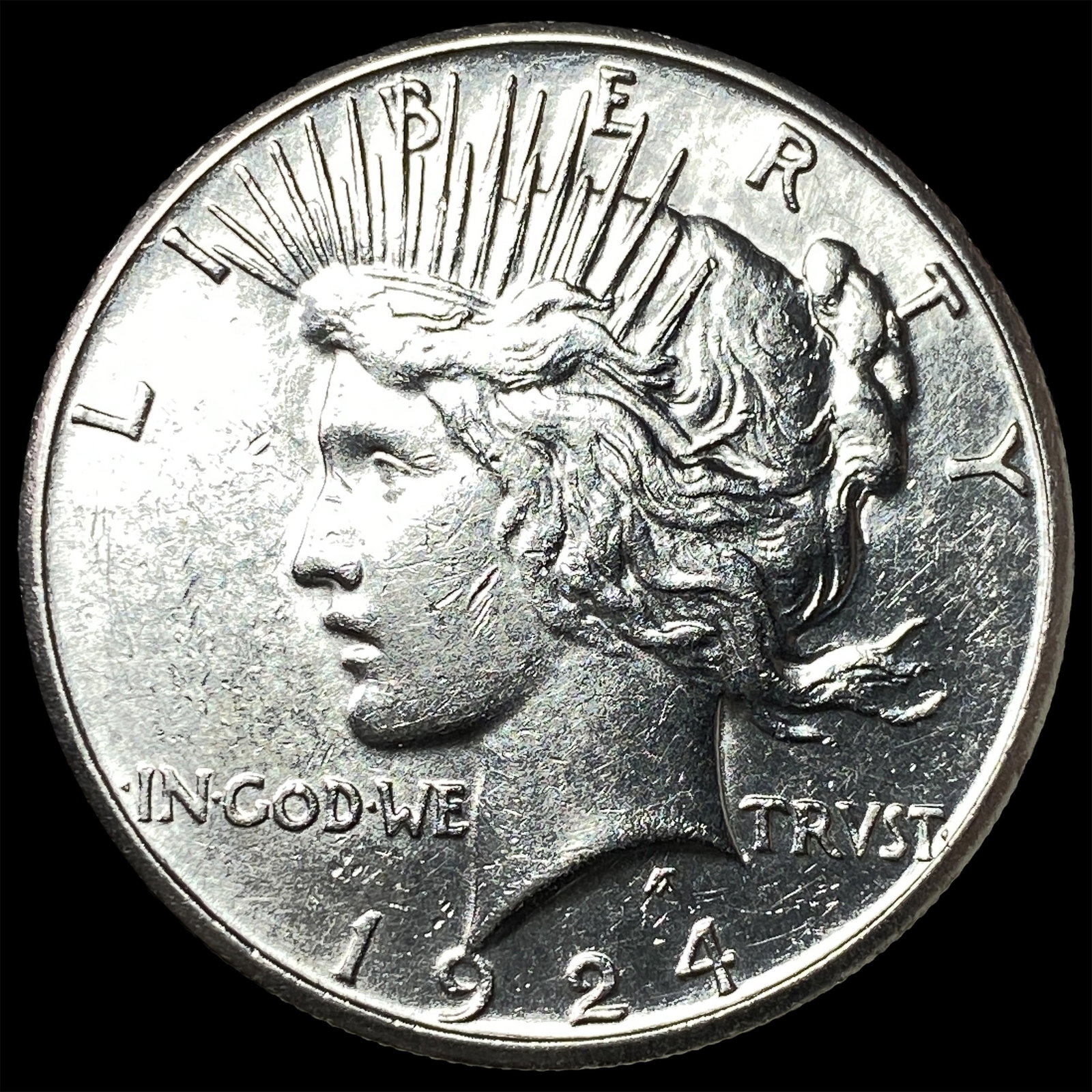 1924 Peace Silver Dollar UNCIRCULATED (1 of 2)