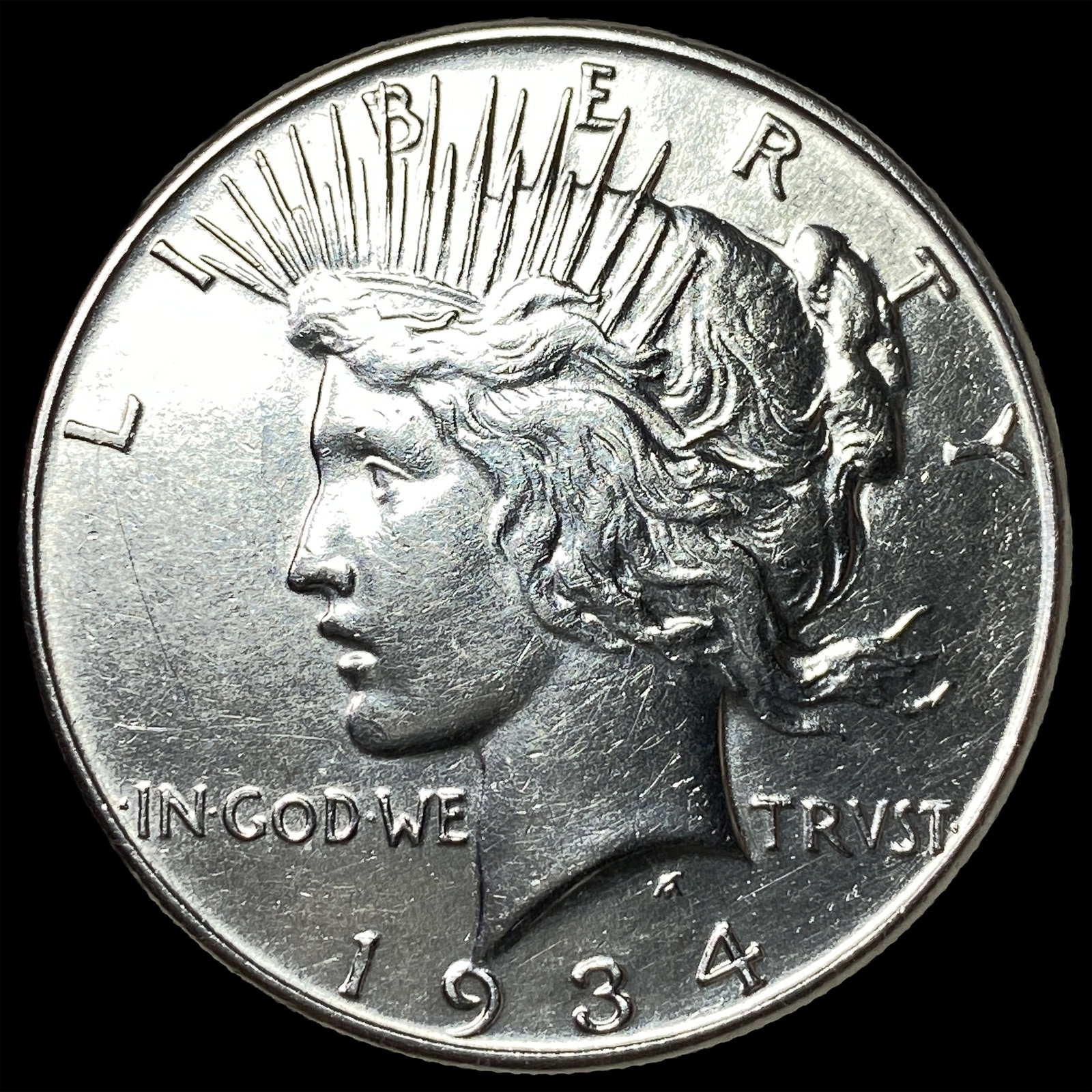 1934 Silver Peace Dollar UNCIRCULATED (1 of 2)