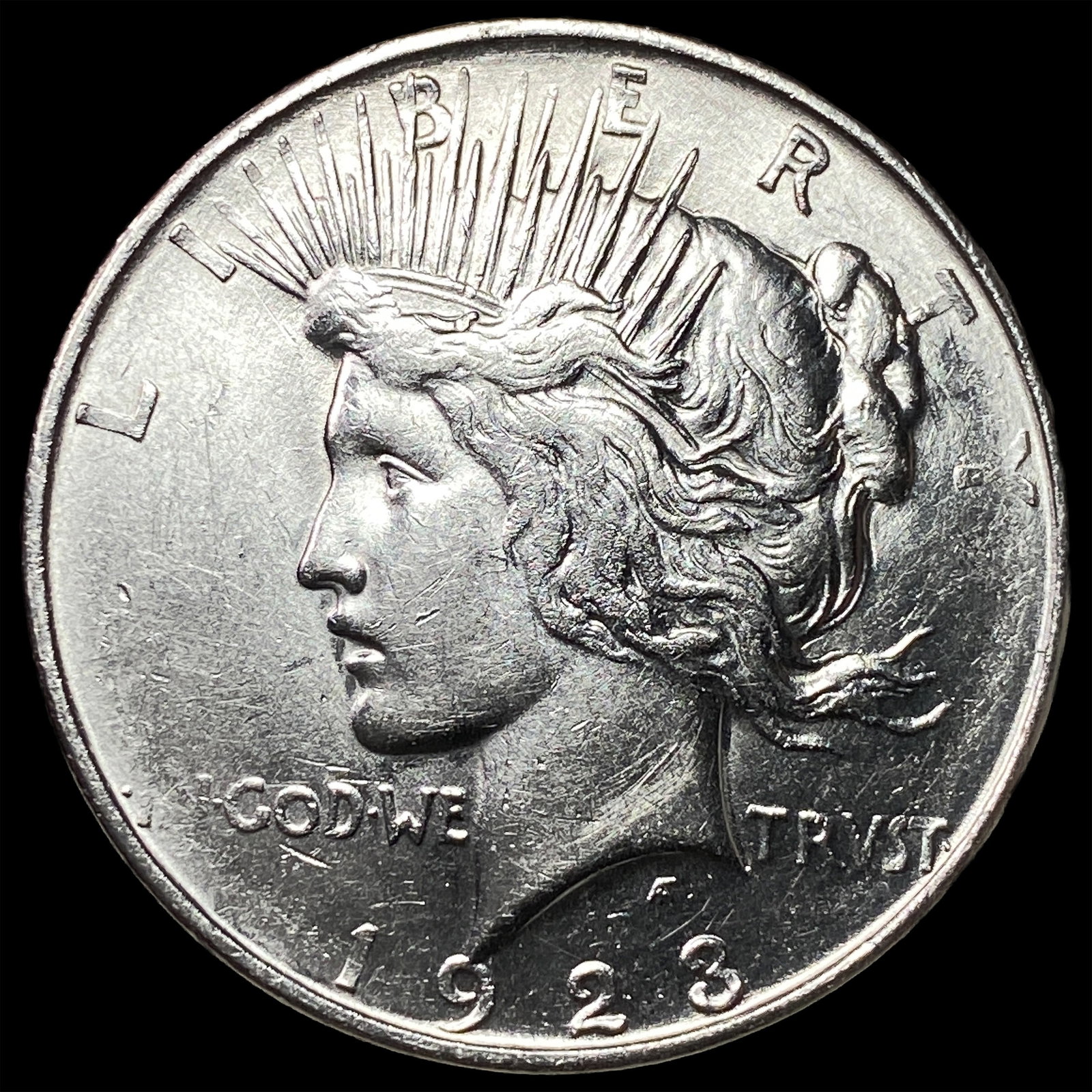 1923 Peace Silver Dollar UNCIRCULATED (1 of 2)