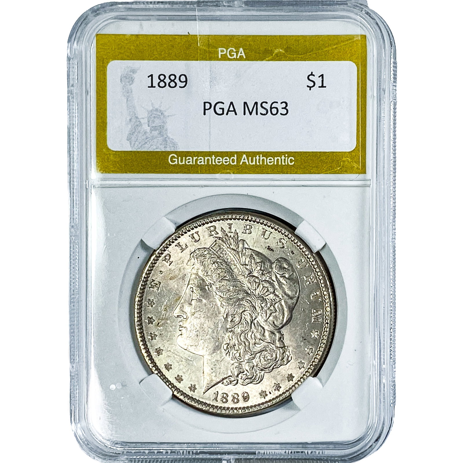 1889 Morgan Silver Dollar PGA MS63 (1 of 2)