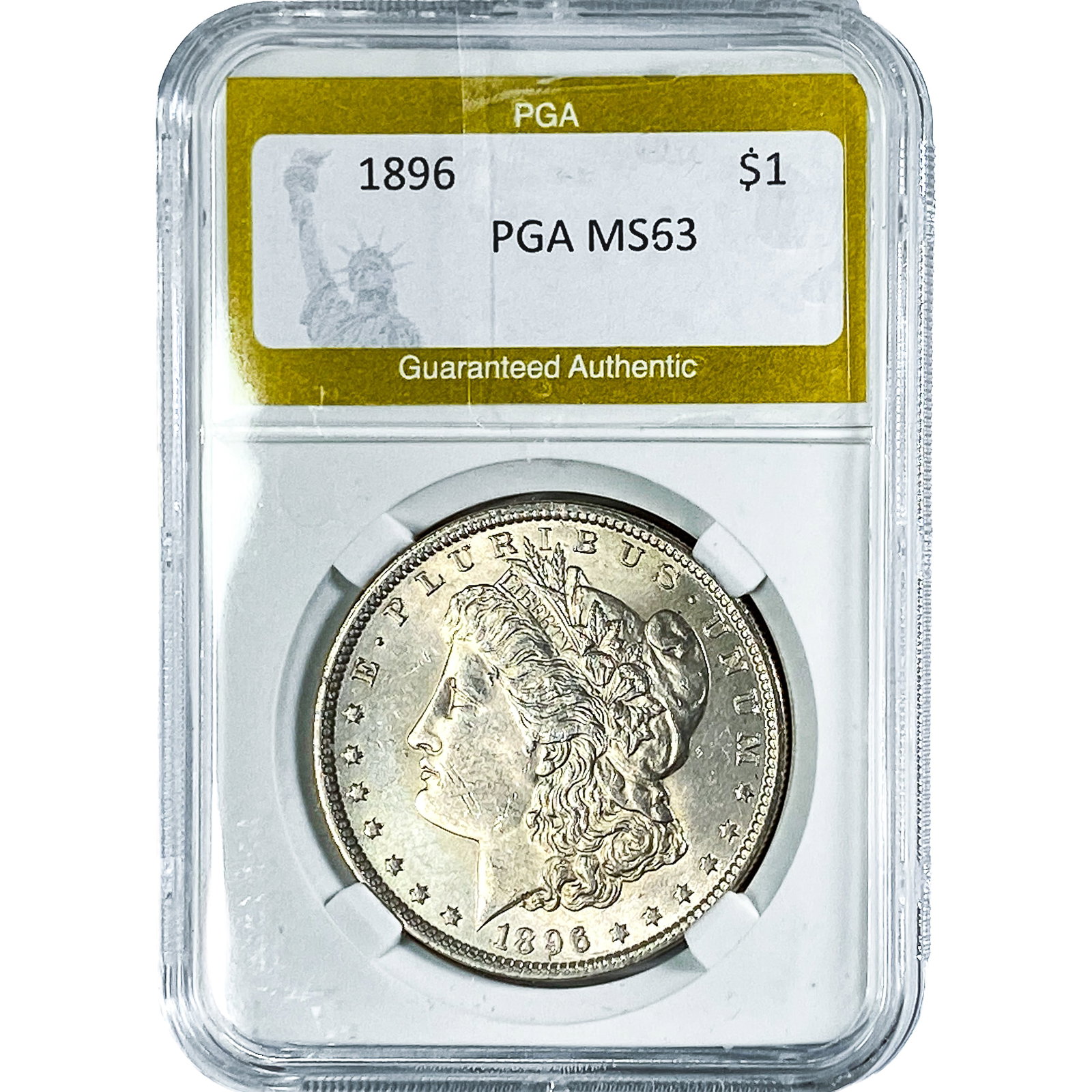 1896 Morgan Silver Dollar PGA MS63 (1 of 2)