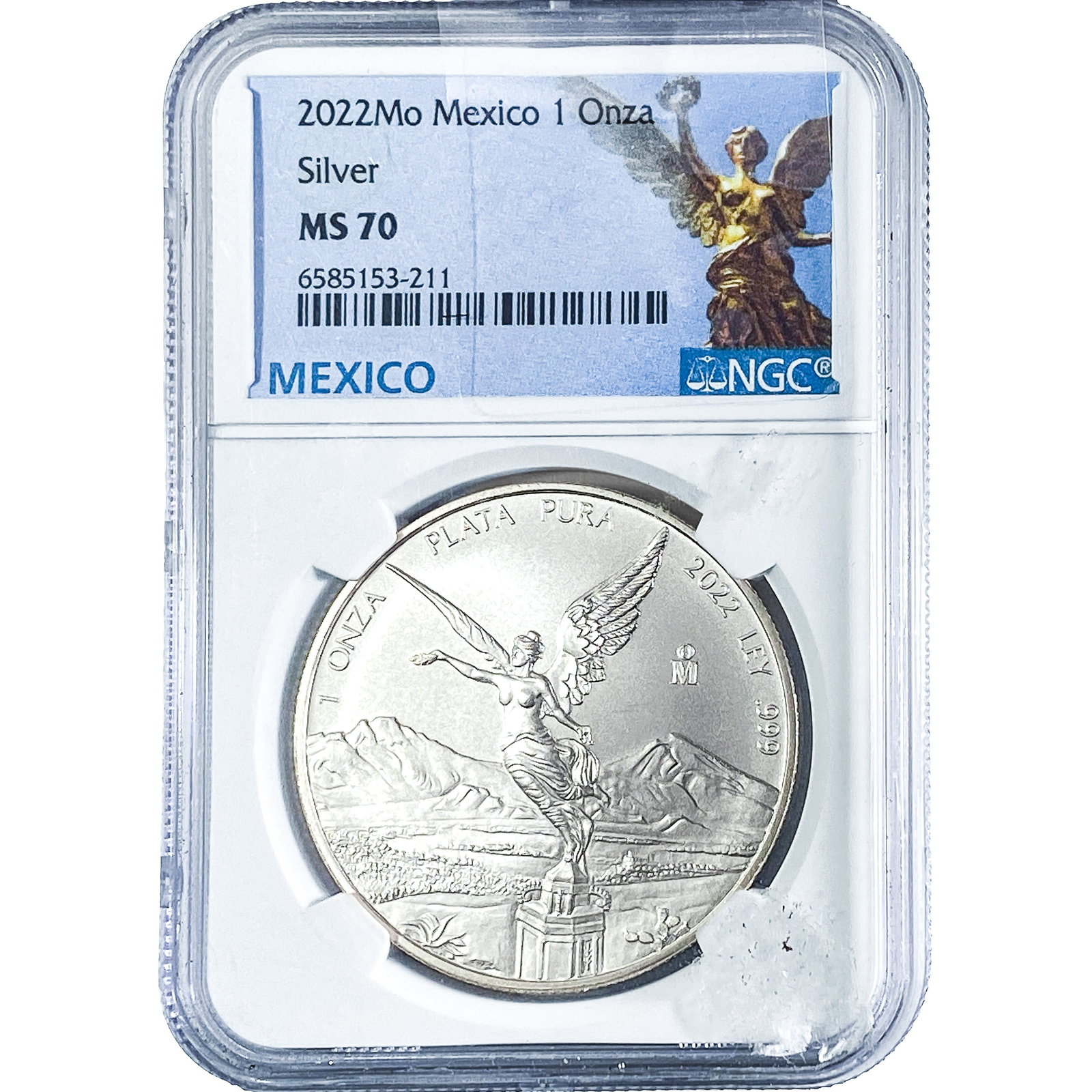 2022-Mo 1 Onza Mexico NGC MS70 (1 of 2)