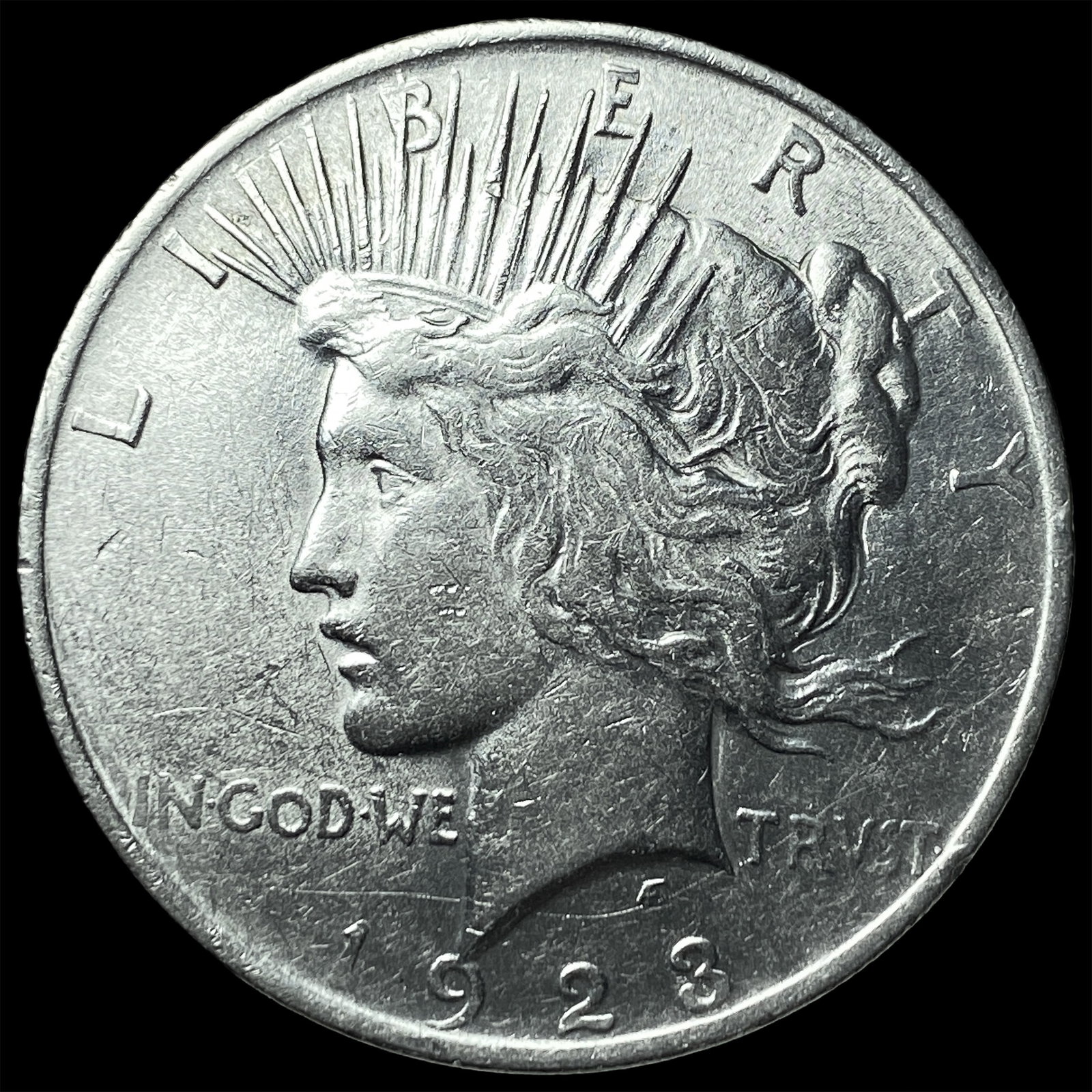 1923 Silver Peace Dollar UNCIRCULATED (1 of 2)