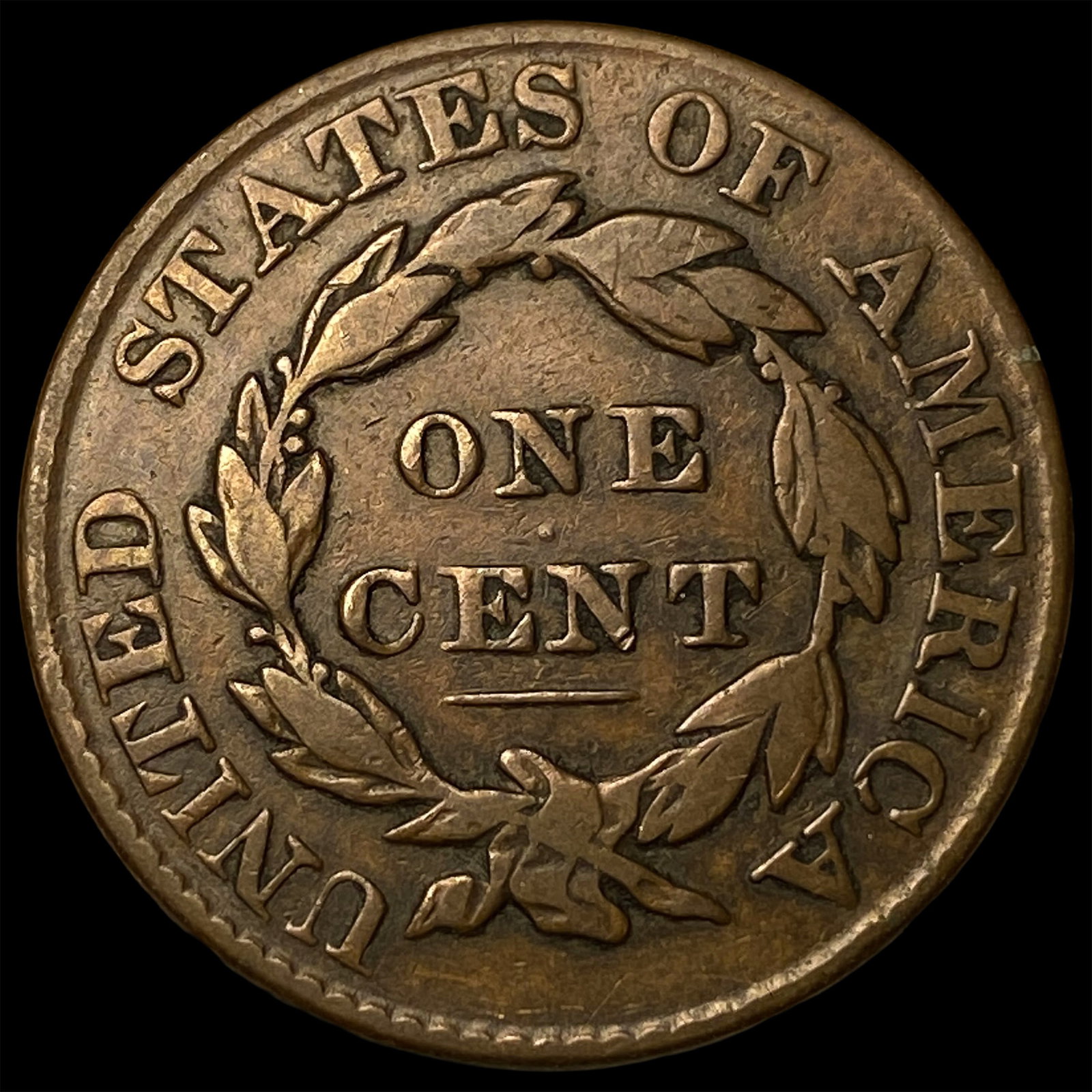 1828 Large Cent LIGHTLY CIRCULATED - 2
