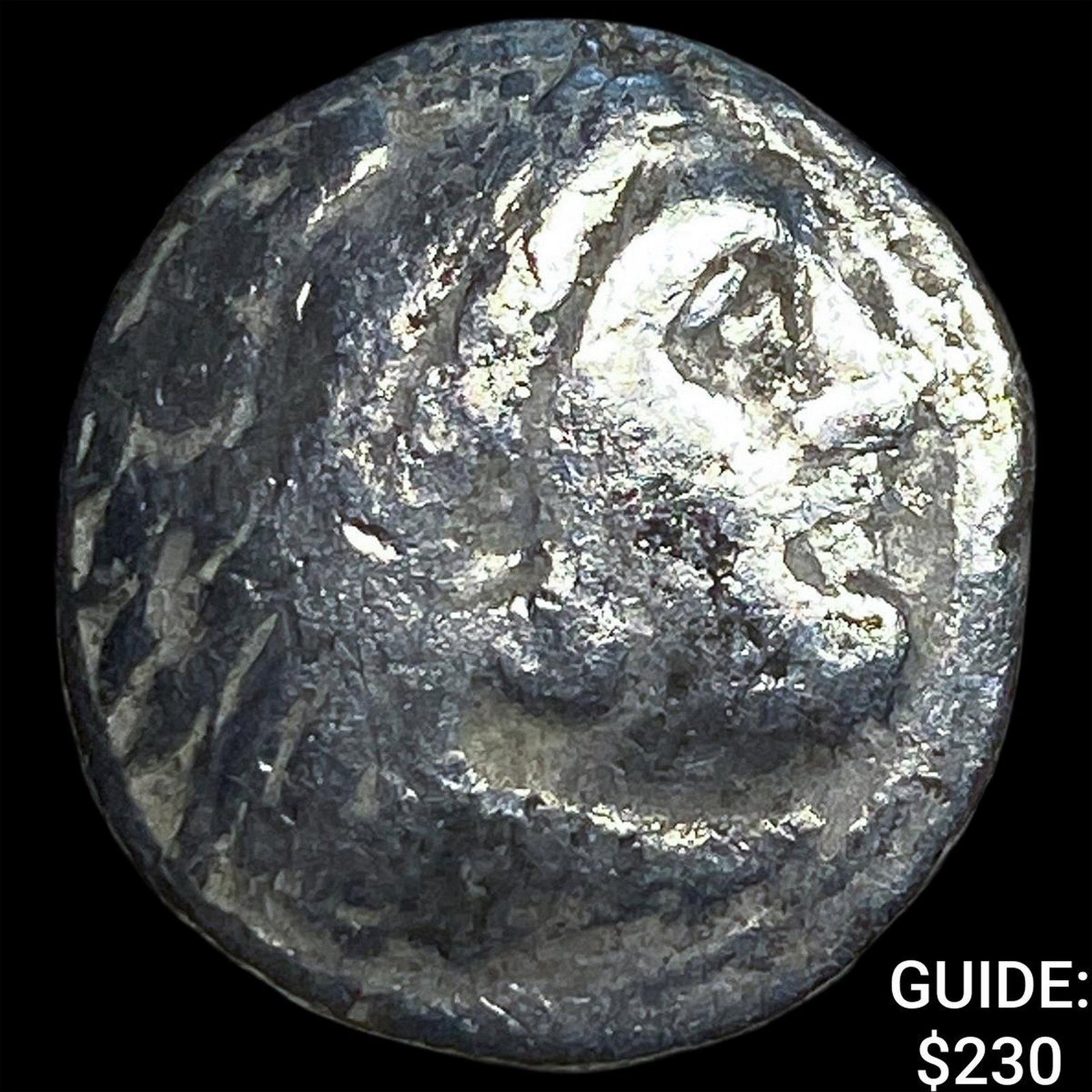 Macedonian Kingdom Type of Alexander III 4th Century BC Silver Drachm NEARLY UNCIRCULATED (1 of 2)