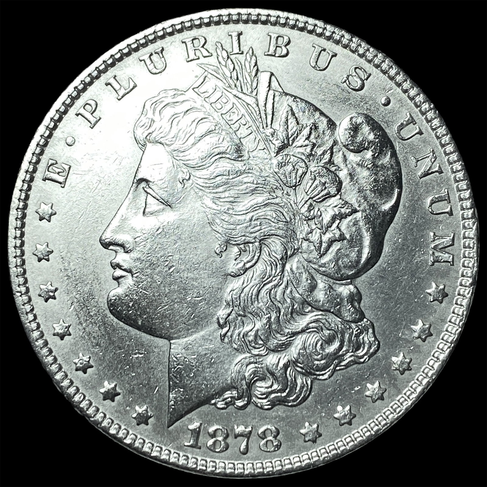 1878 Silver Morgan Dollar UNCIRCULATED: 1878 Silver Morgan Dollar UNCIRCULATED