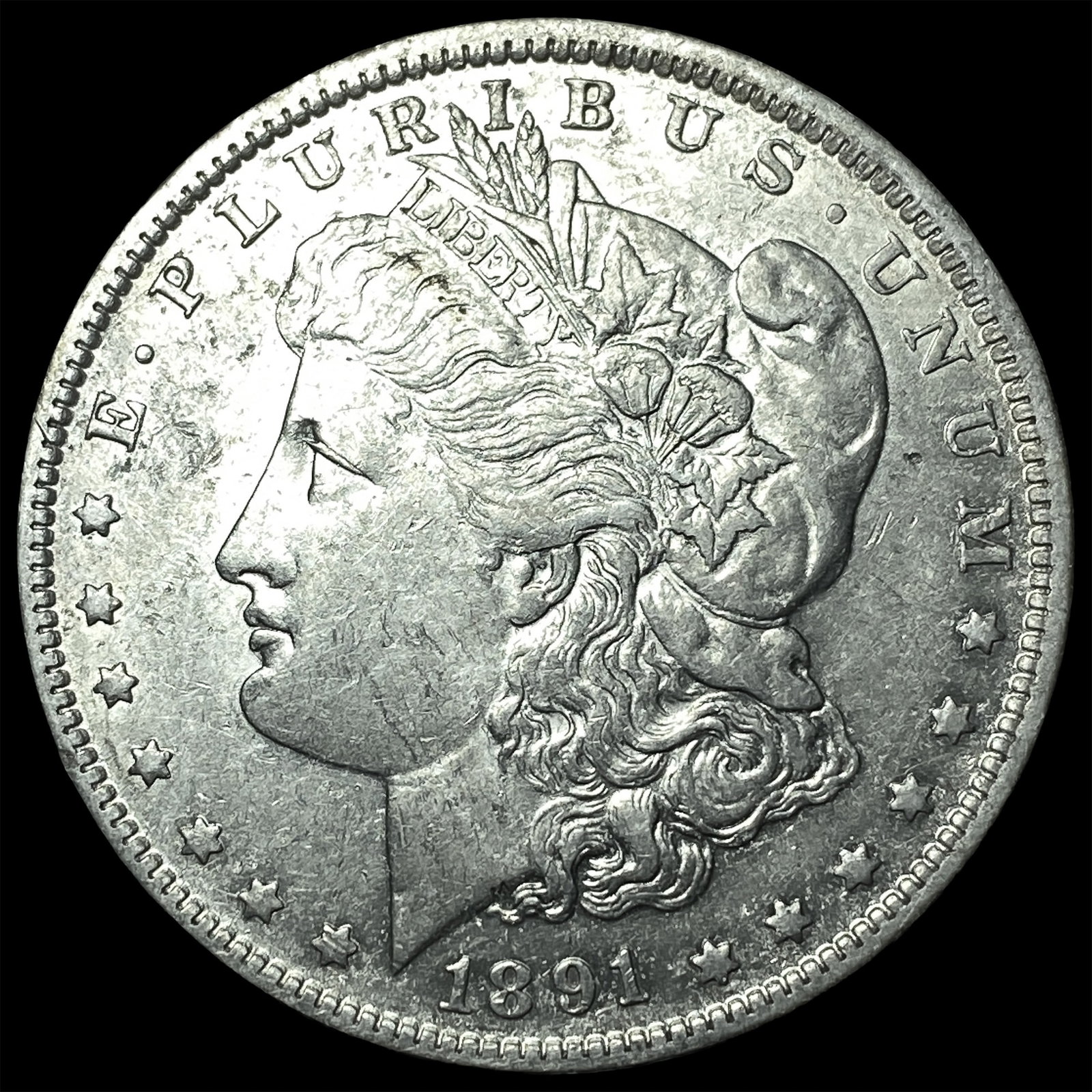 1891-O Silver Morgan Dollar CLOSELY UNCIRCULATED: 1891-O Silver Morgan Dollar CLOSELY UNCIRCULATED
