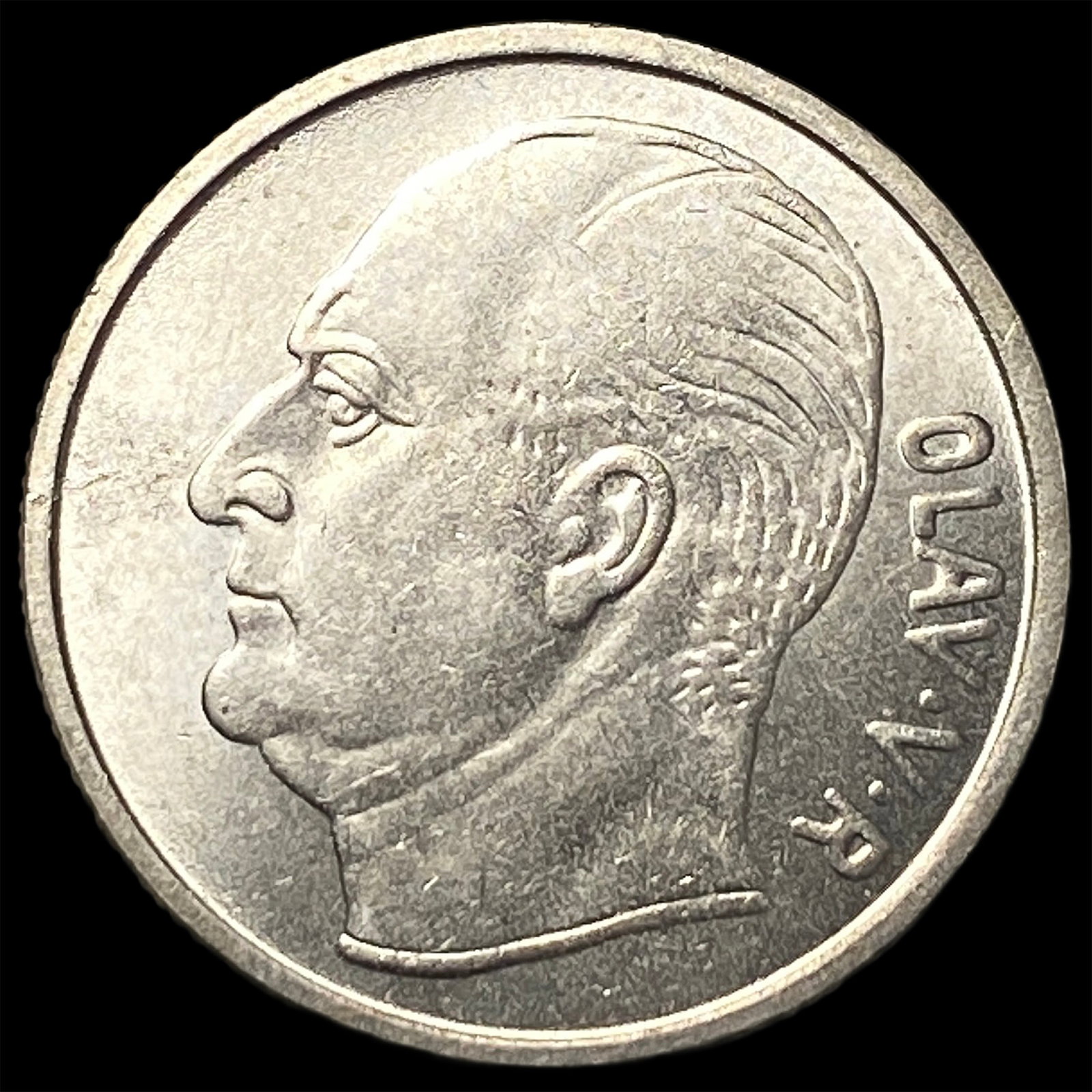1962 Norway Copper Nickel 1 Krone (1 of 2)