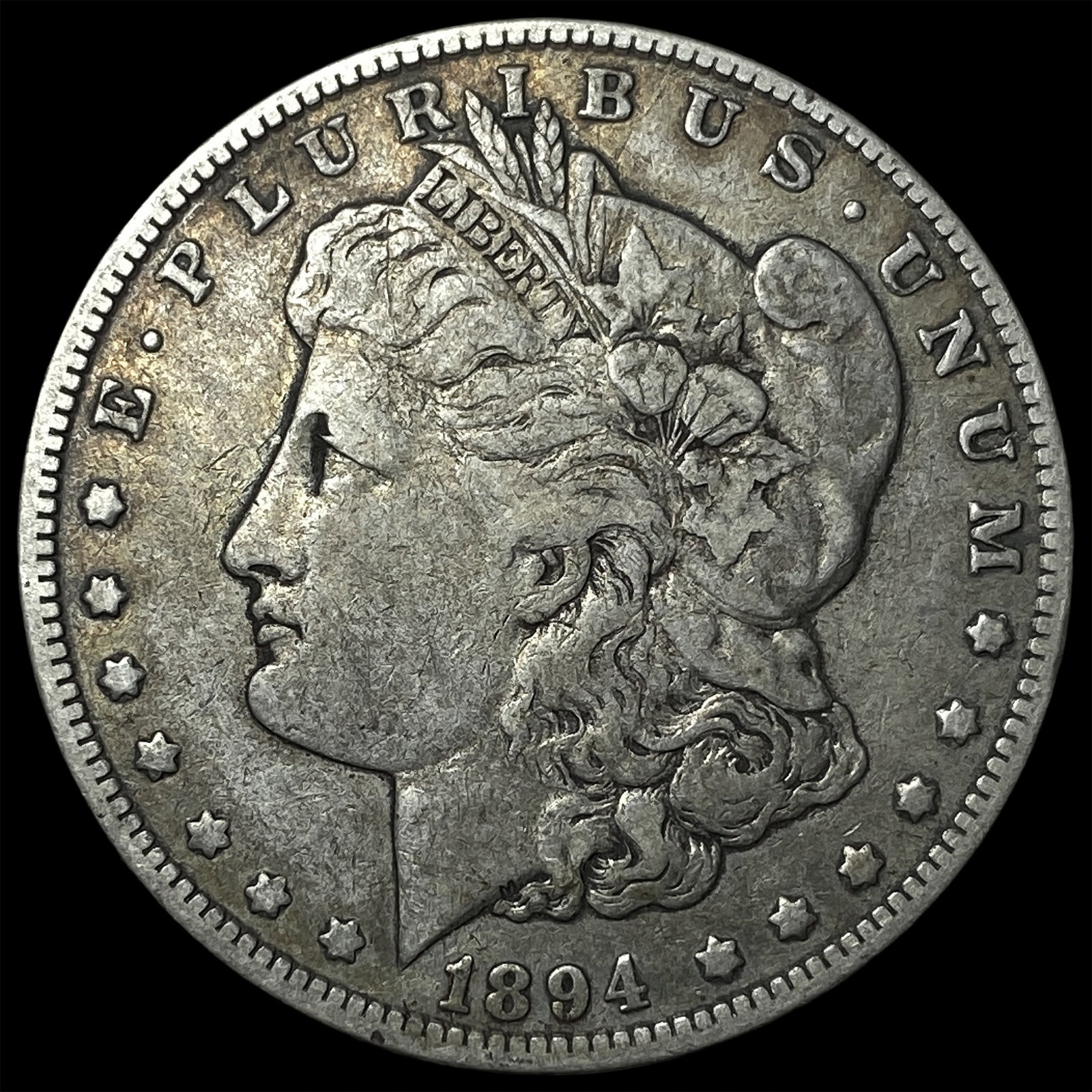 1894-O Silver Morgan Dollar NEARLY UNCIRCULATED: 1894-O Silver Morgan Dollar NEARLY UNCIRCULATED