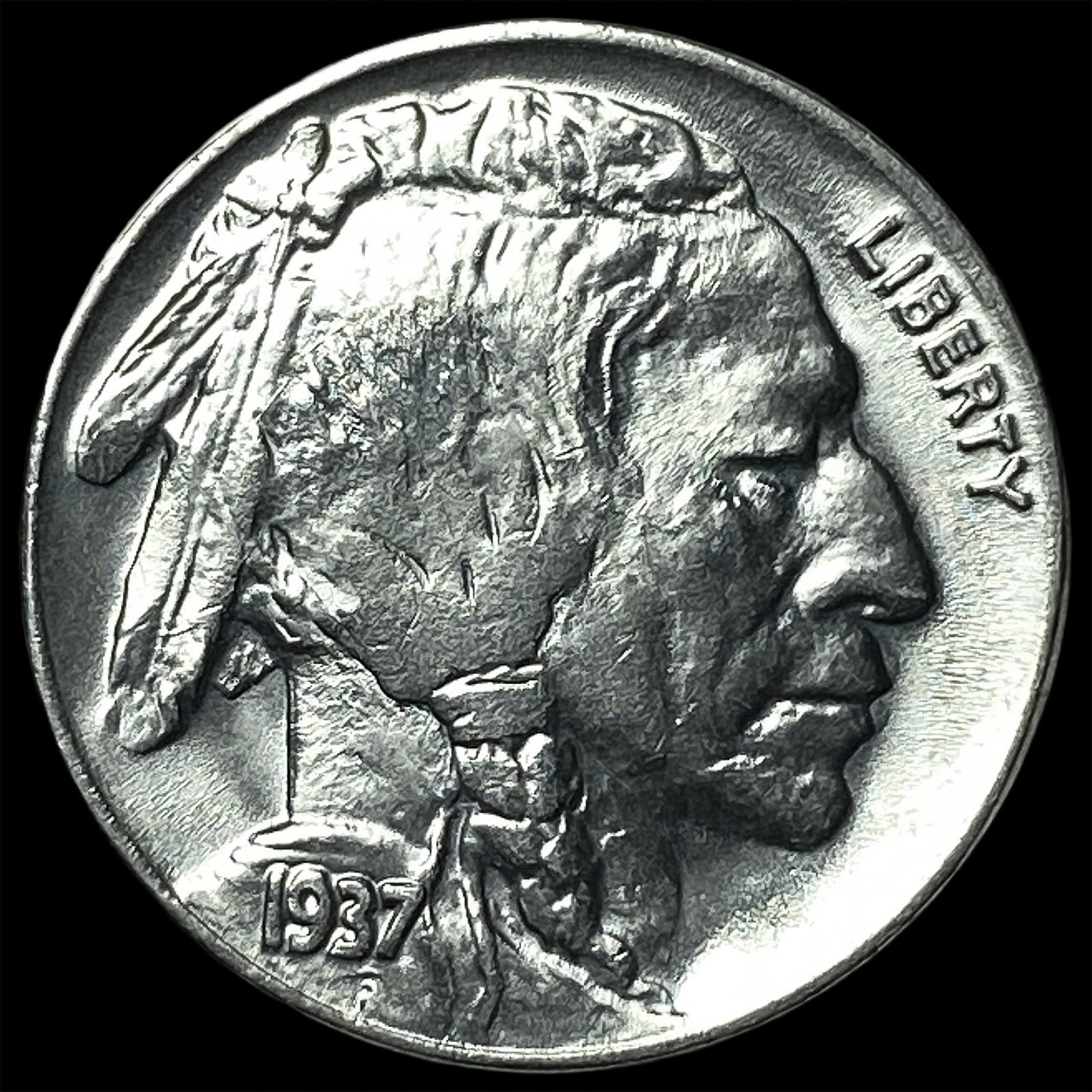 1937-D Buffalo Nickel UNCIRCULATED (1 of 2)