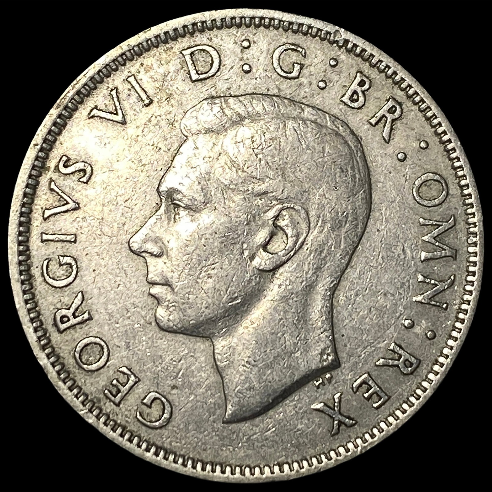 1950 Great Britain Copper Nickel 2 Shillings (1 of 2)