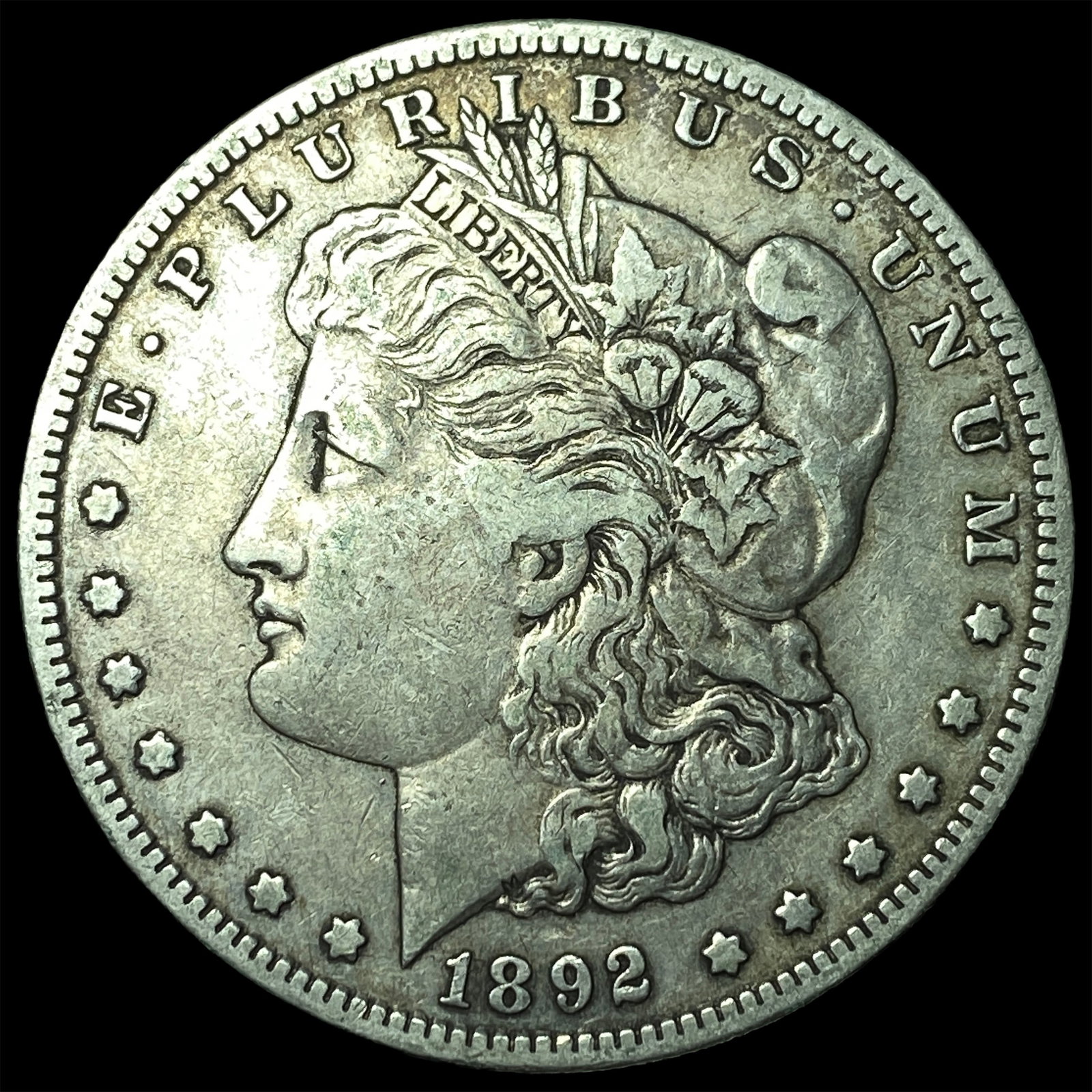 1892-S Silver Morgan Dollar LIGHTLY CIRCULATED (1 of 2)