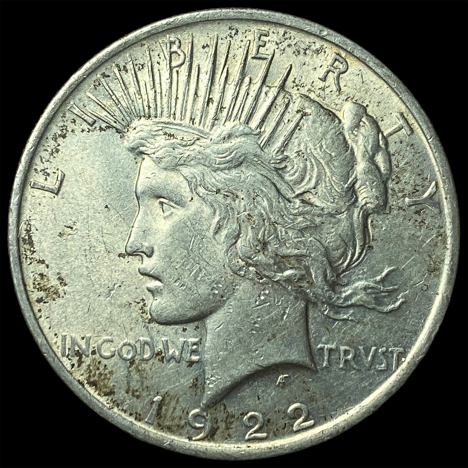 1922 Silver Peace Dollar UNCIRCULATED (1 of 2)