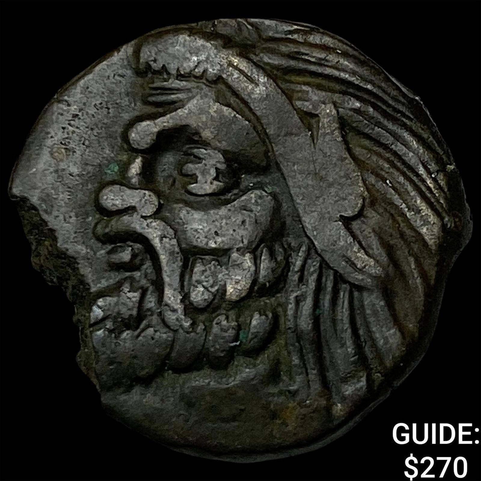 Greek Thrace Pantikapaion 283-245 AE Bronze Coin (1 of 2)