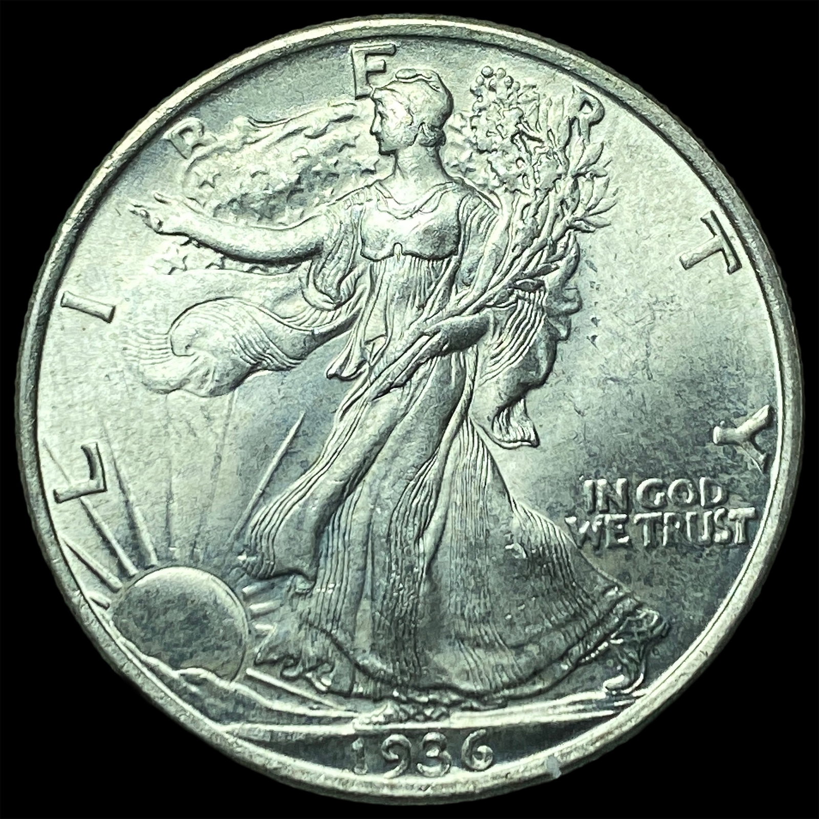 1936 Walking Liberty Half Dollar UNCIRCULATED (1 of 2)